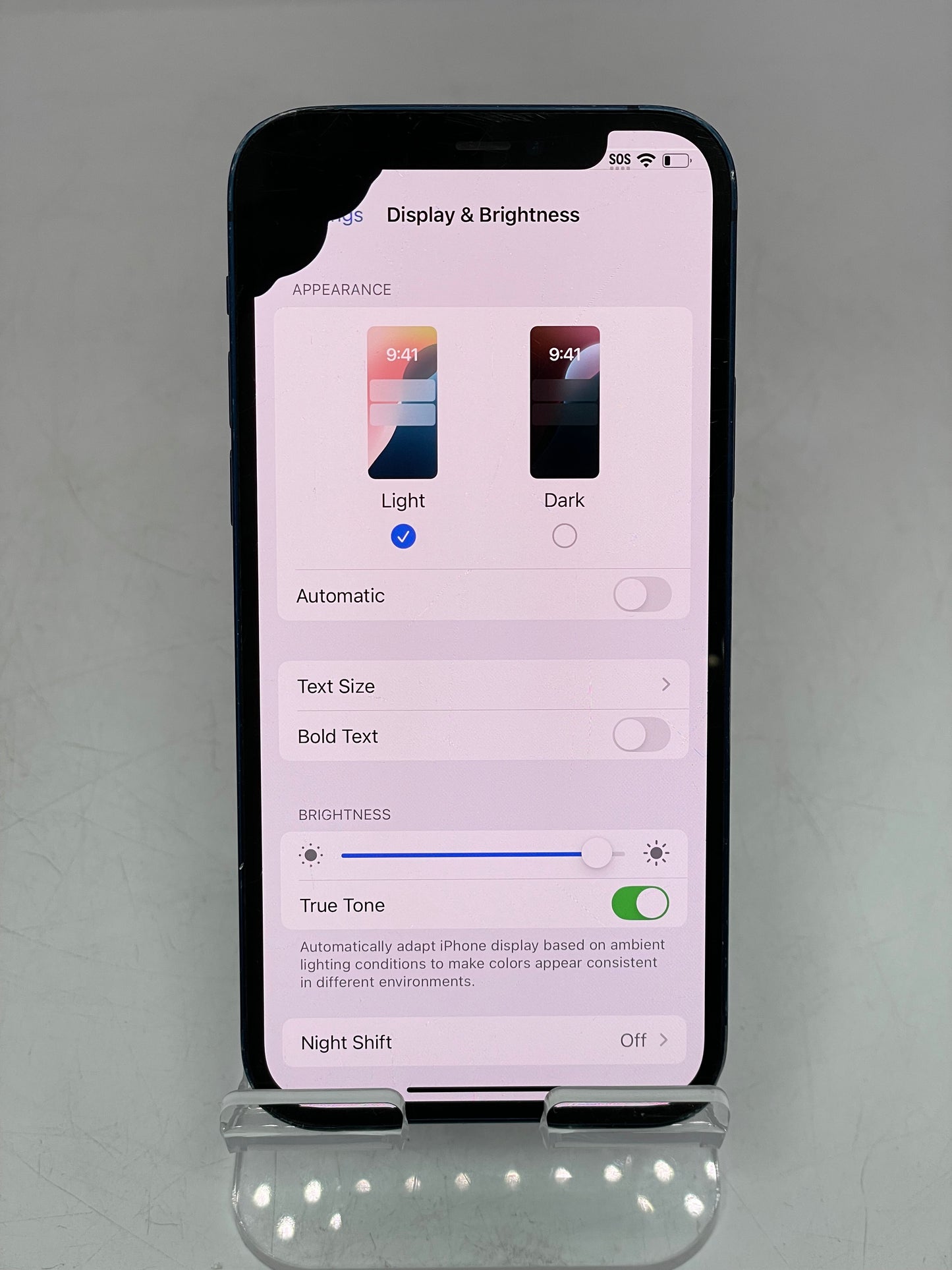 Unlocked Apple iPhone 12 64GB A2172 MGFP3LL/A - Blue READ