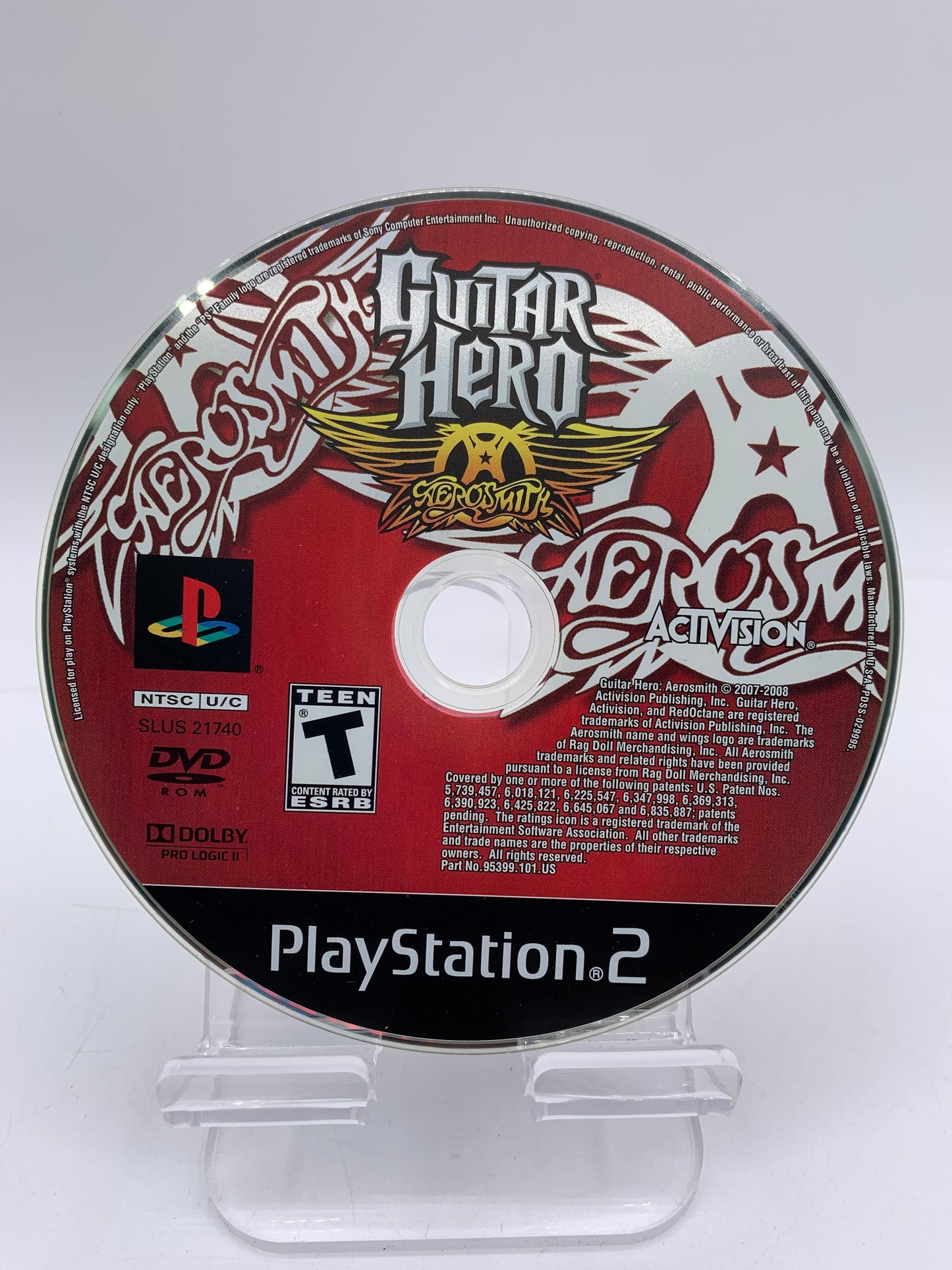Guitar Hero Aerosmith - Playstation 2 Video Game - Free Shipping!