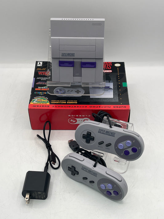 Nintendo Super NES Classic Edition Gaming Console with Games Included