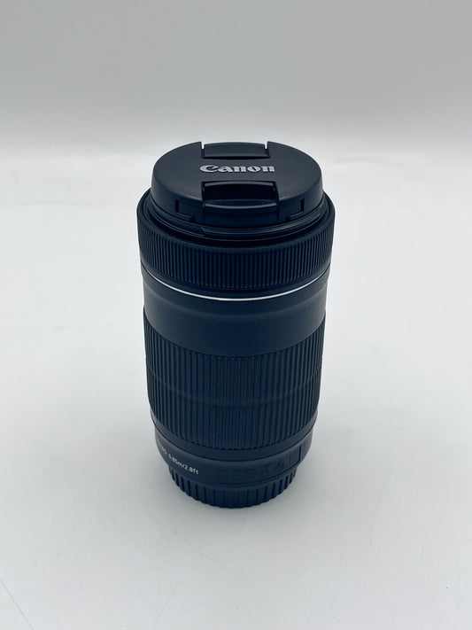 Canon EF-S 55-250mm f/4-5.6 IS STM Lens - Black