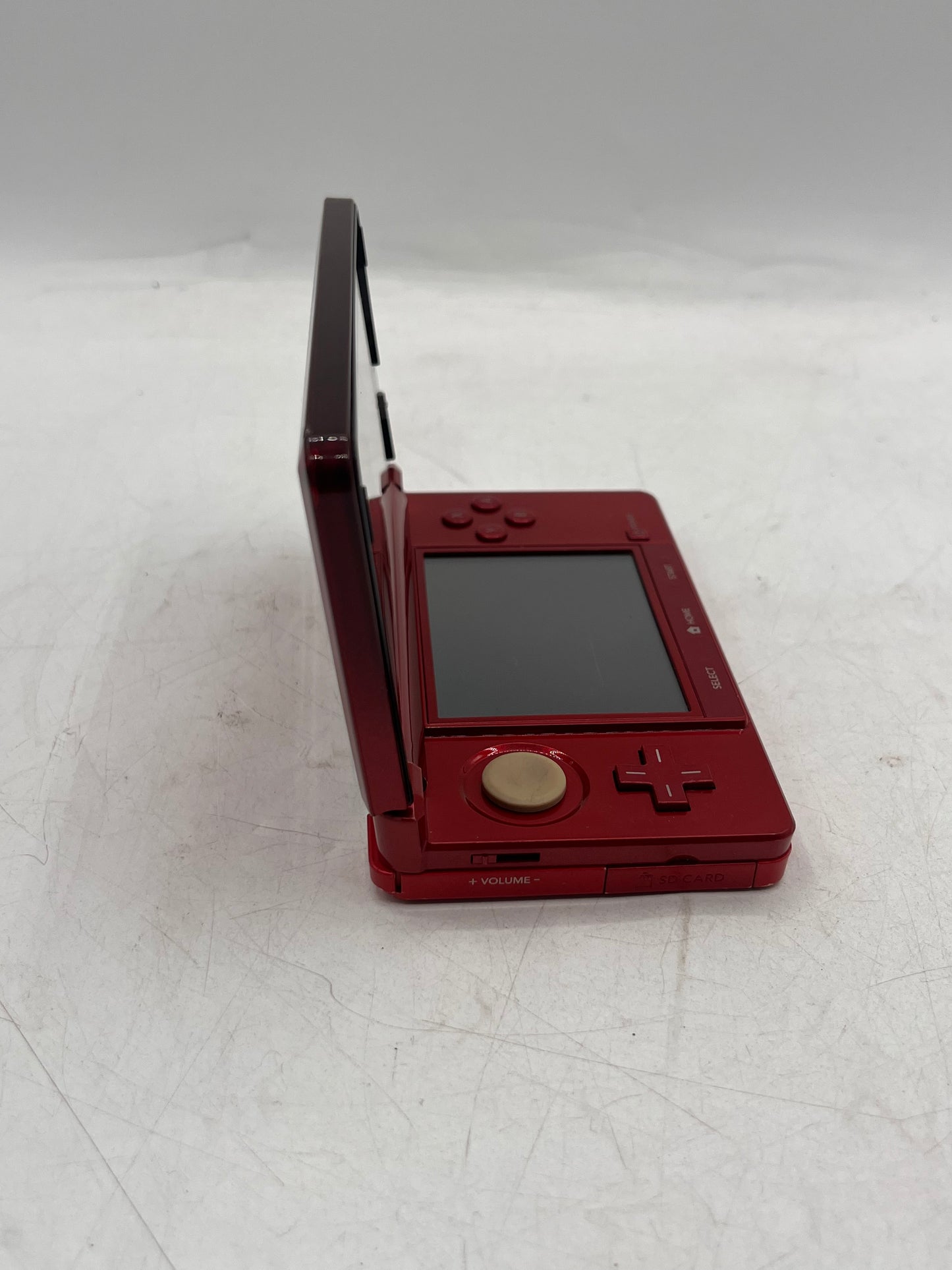 Nintendo 3DS (CTR-001) 2011 Handheld Console - Red Broken for Parts
