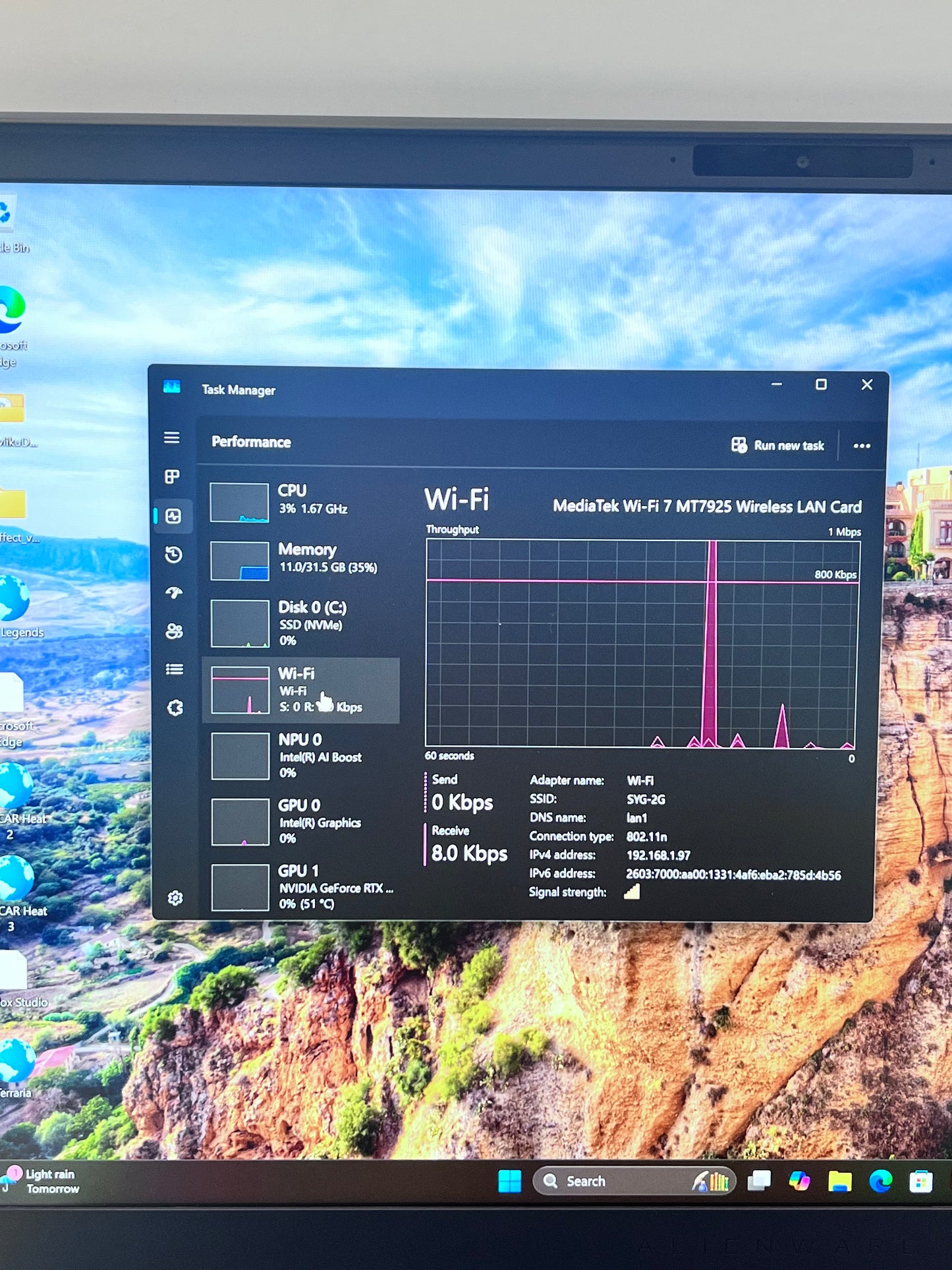 Dell Alienware 16X Aurora Ultra 9 275HX 32GB 1TB SSD RTX 5060 Intel AI Boost