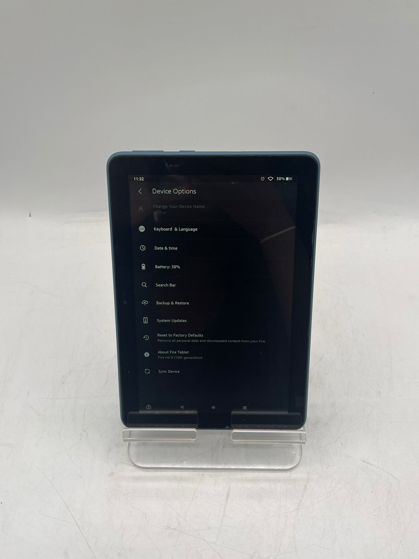Amazon Fire HD 8 10th Gen Tablet K72LL4 2020 16GB Wi-Fi Only Blue Used