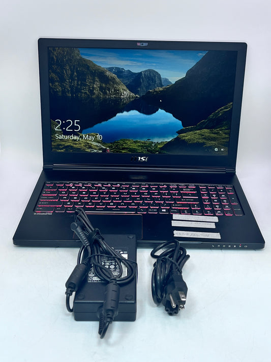 MSI GS63VR Stealth Pro Gaming Laptop – i7, 16GB, 256GB SSD, GTX 1060 - Black