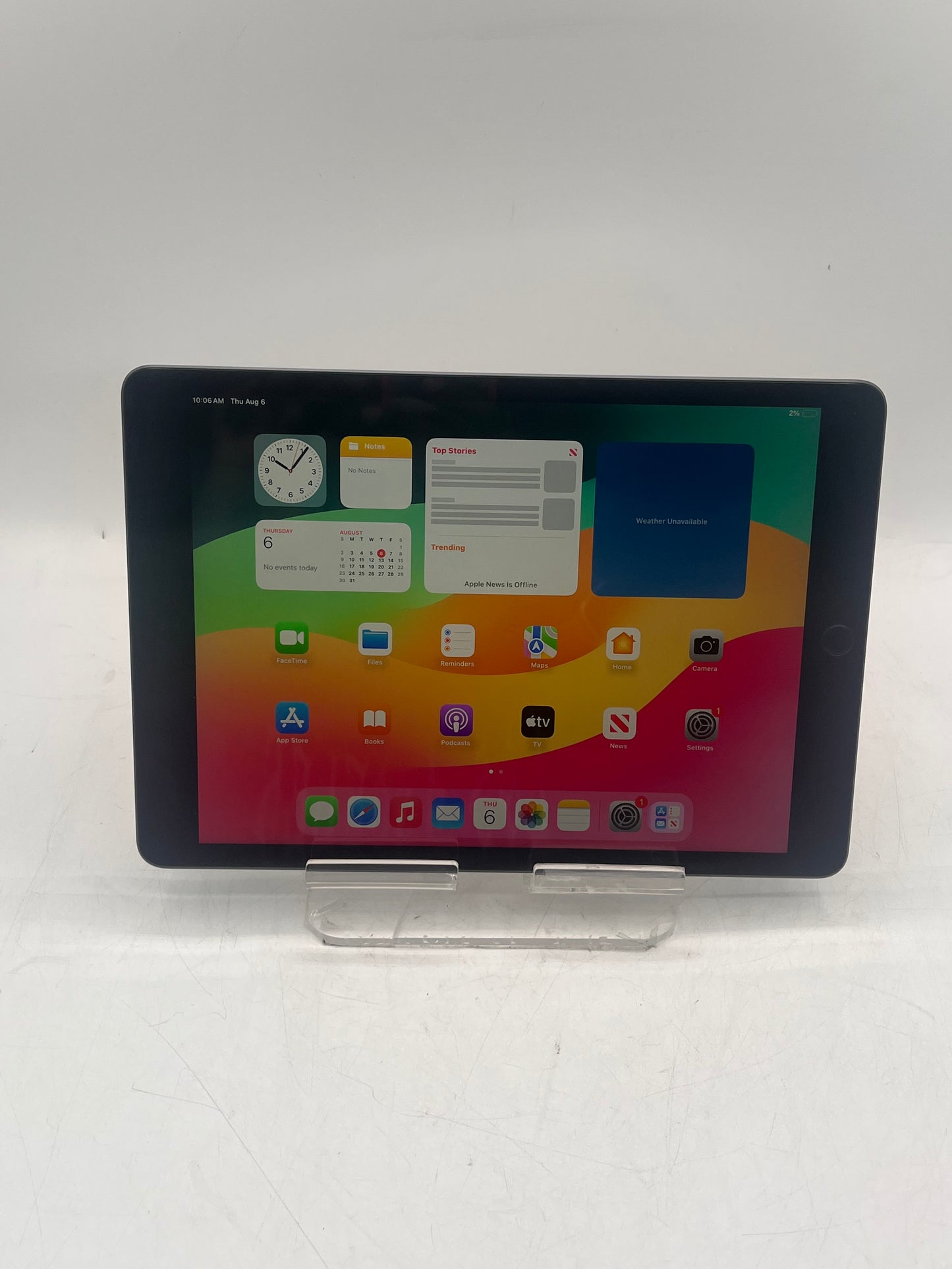 Apple iPad (8th Gen) A2270 2020 128GB Wi-Fi Only Tablet - Black