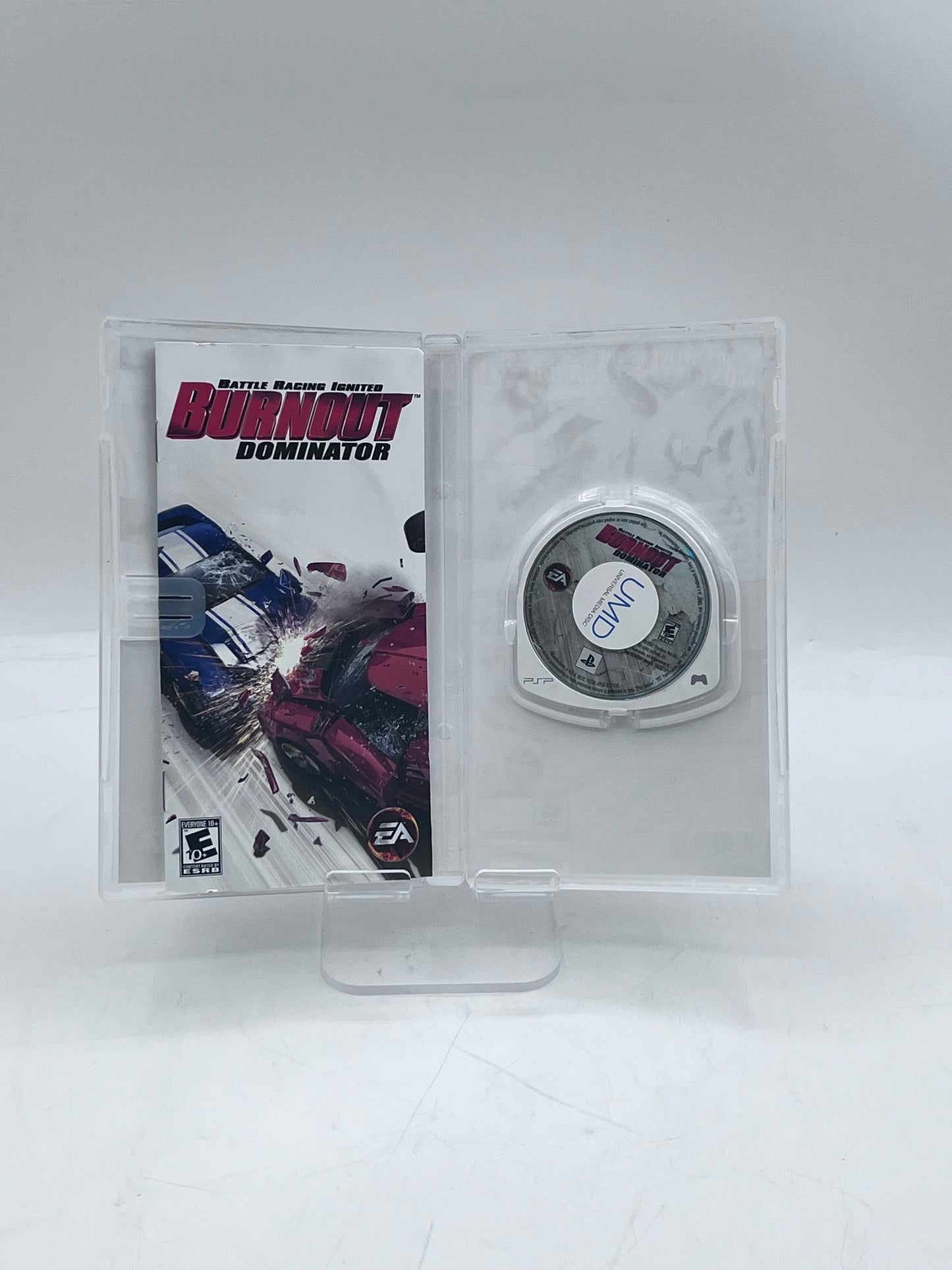 Burnout Dominator (Sony PSP) Video Game Case & Manual