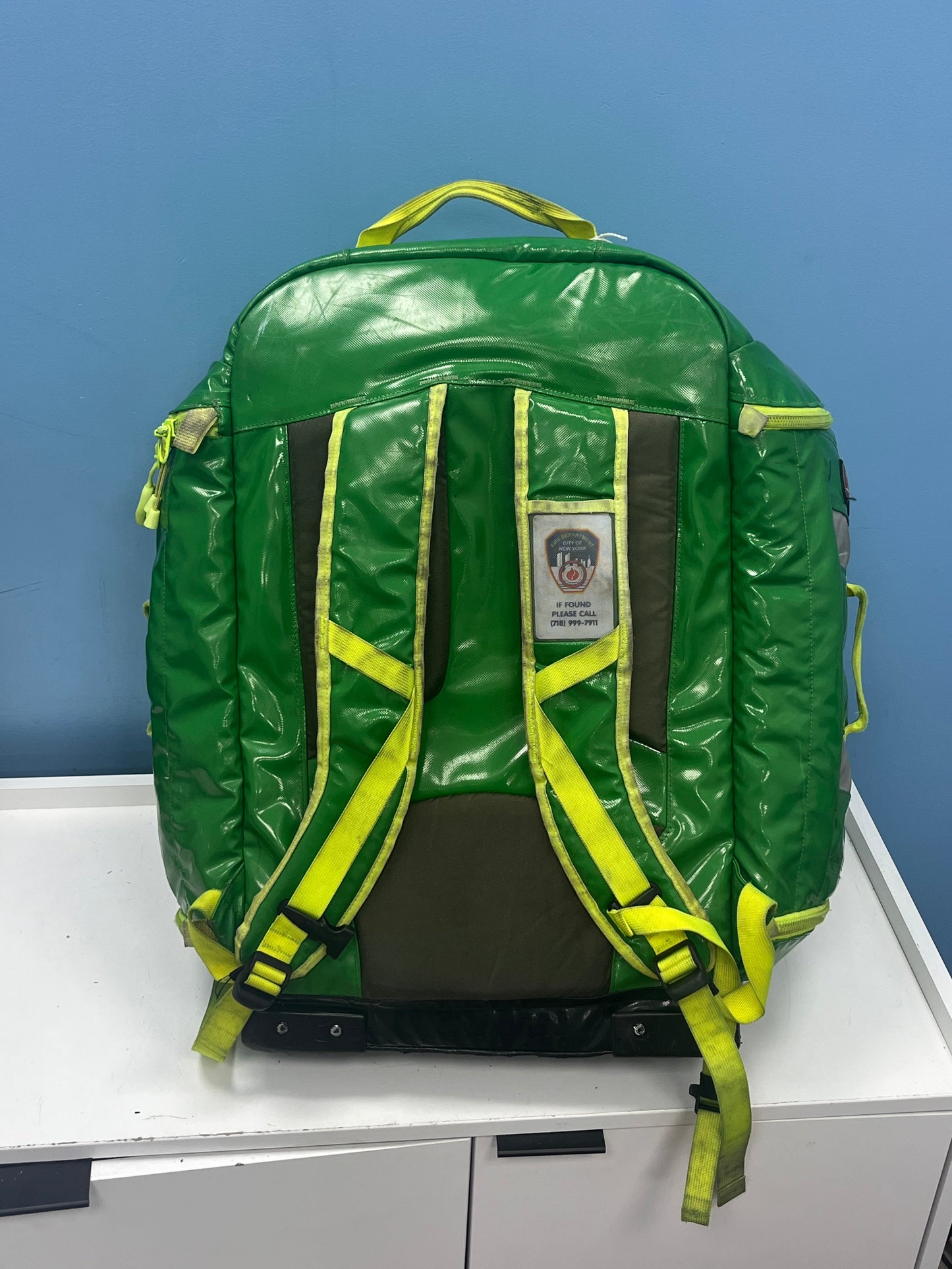 STATPACK STAT PACKS G3 Breather EMS Bag - Blue/Neon Green Reflective