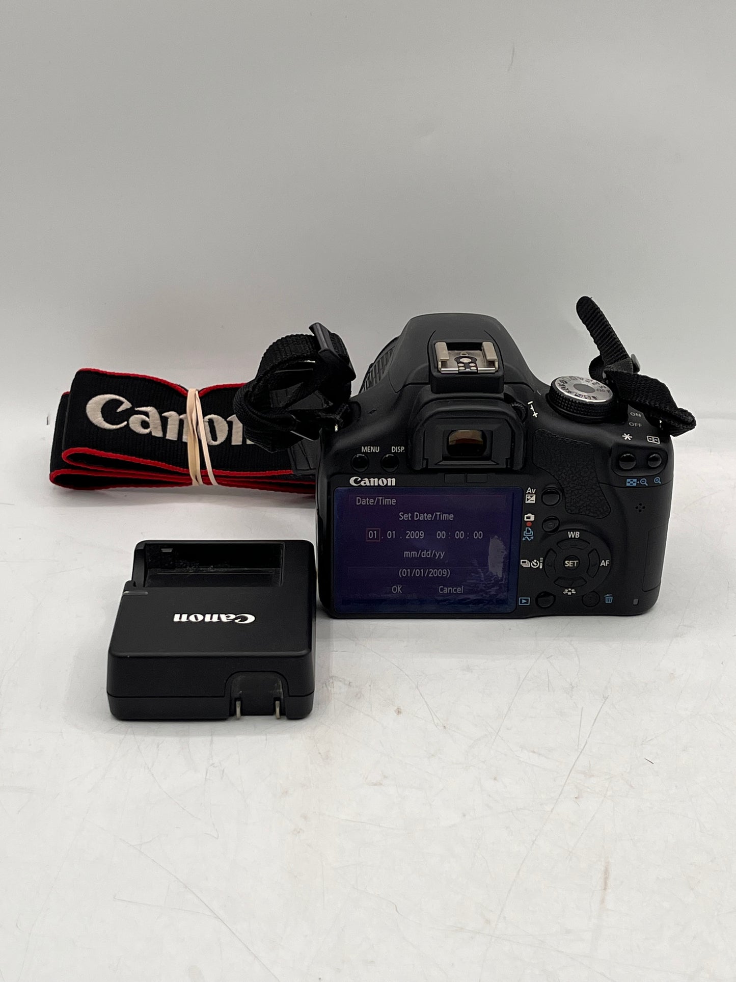 Canon EOS Rebel T1i Digital Camera w/ EF-S 18-55MM 1:3.5-5.6 IS Lens - Black