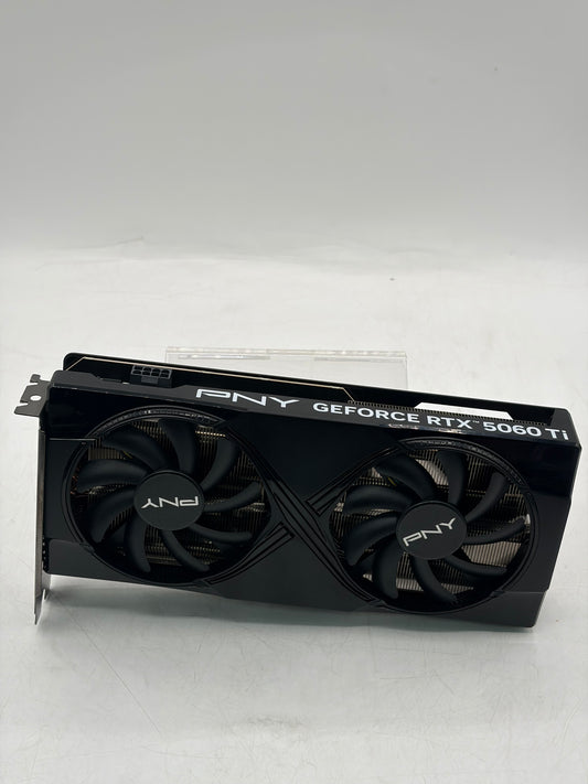 NVIDIA PNY GeForce RTX 5060 Ti Graphics Card 16GB GDDR7 Dual Fan GPU PCe 5.0