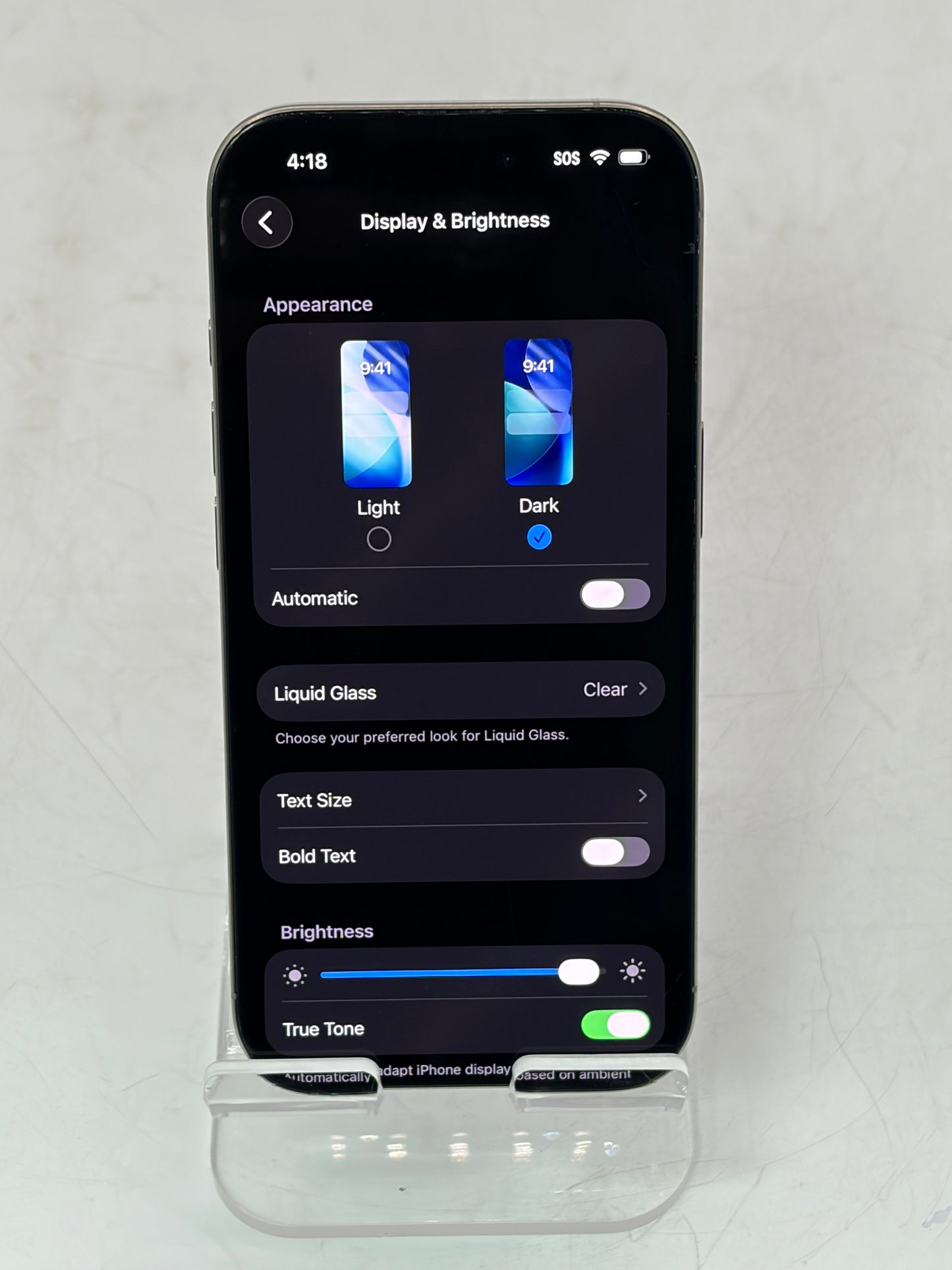 Unlocked Apple iPhone 16 Pro 512GB A3083 MYMP3LL/A - Black 90% Battery Health