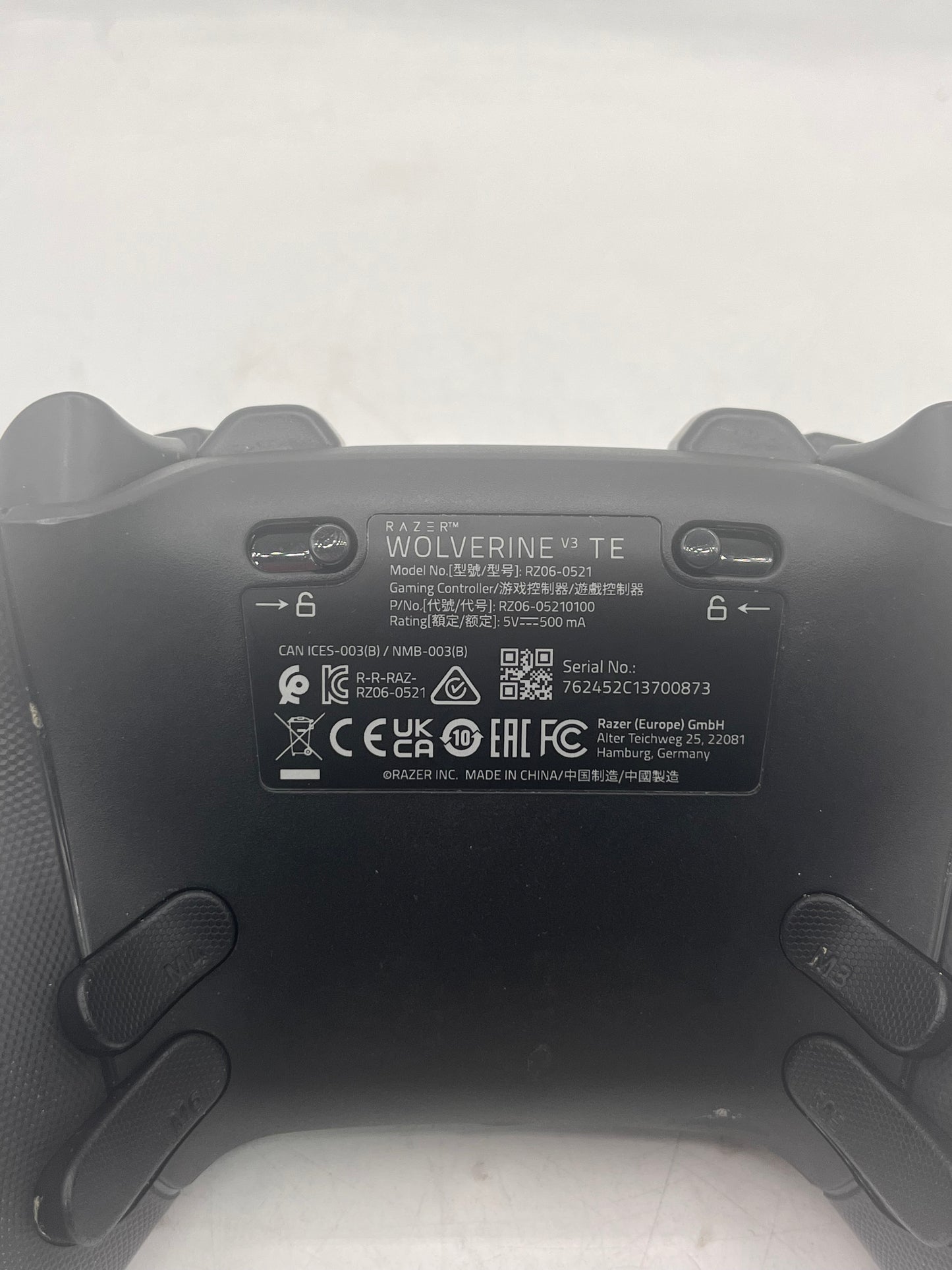 Razer Wolverine V3 TE Tournament Edition Wired Game Controller - Black