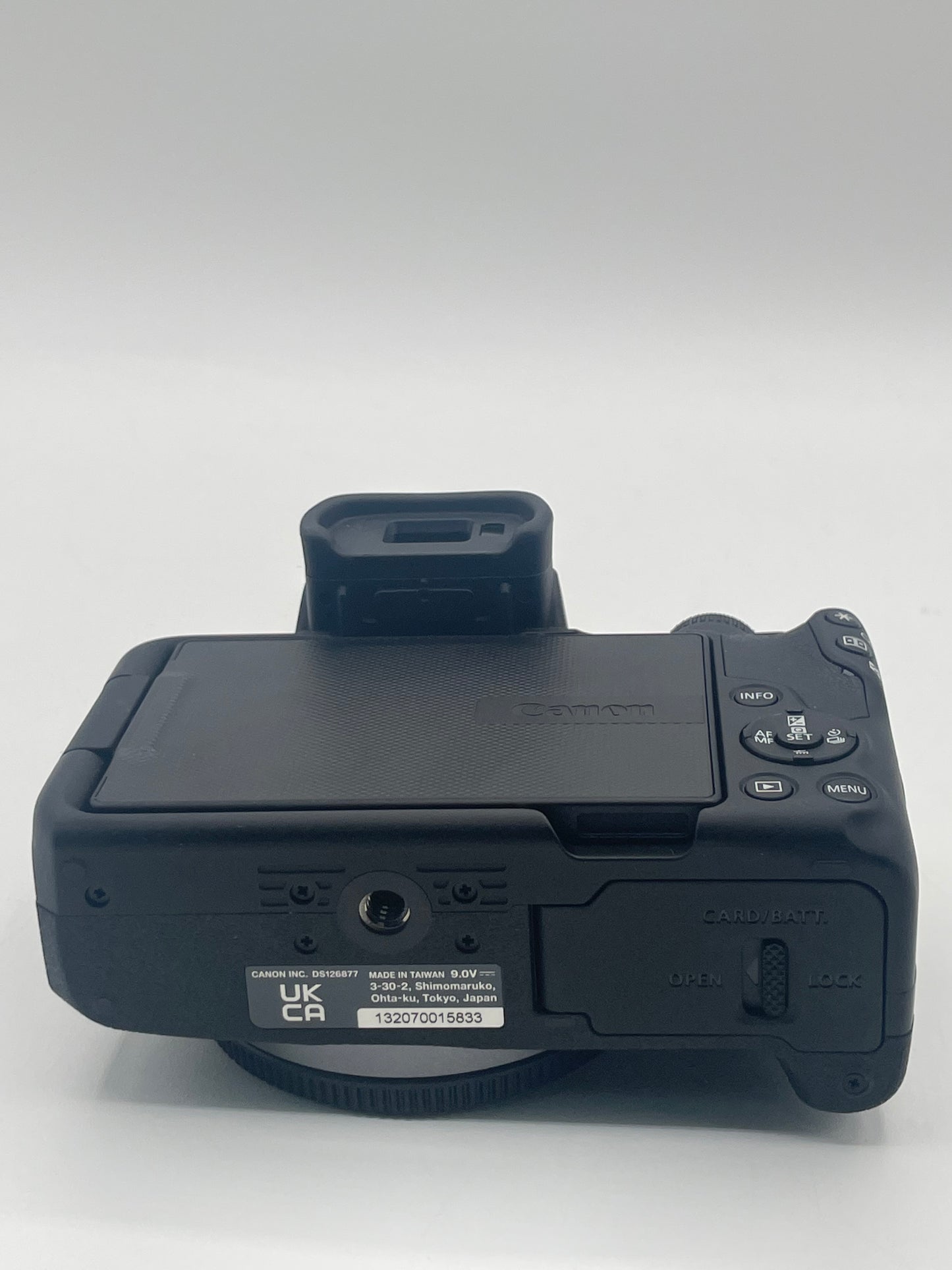 Canon EOS R50 24.2MP Black Mirrorless Camera with Bag and Charger