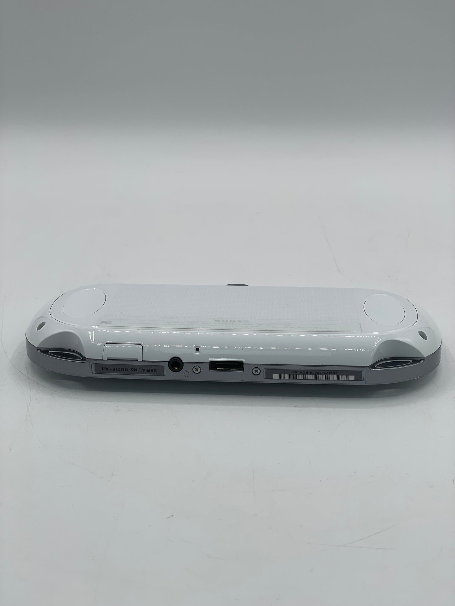 Sony Ps Vita Wifi Handheld Console PCH-1001 Crystal White with Charger Tested