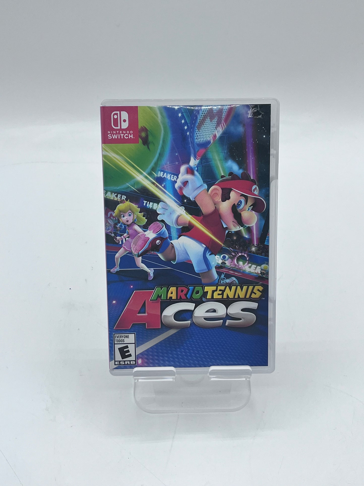 Mario Tennis Aces (Nintendo Switch, 2018) Complete in Box Great Condition