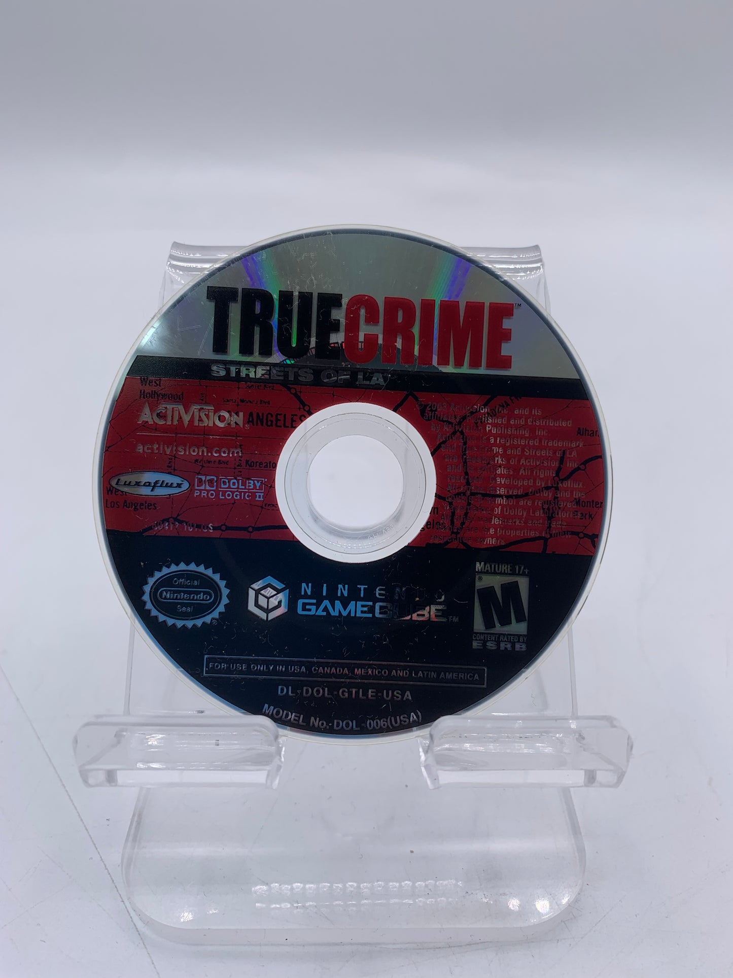 True Crime Streets of LA - GameCube - Free Shipping!