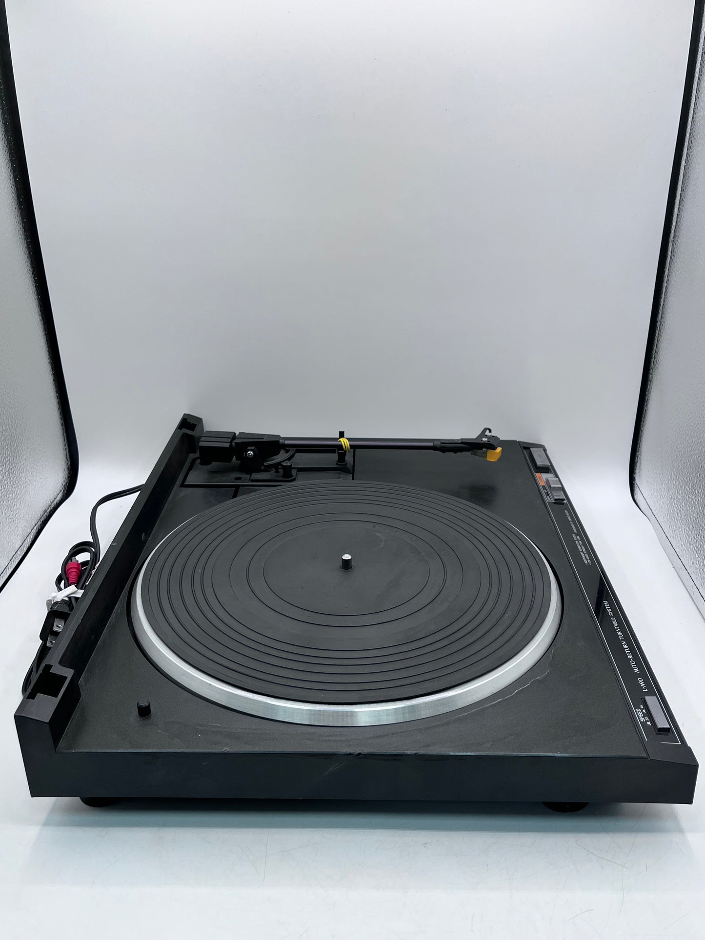 JVC L-A90B Auto-Return Turntable System - Black