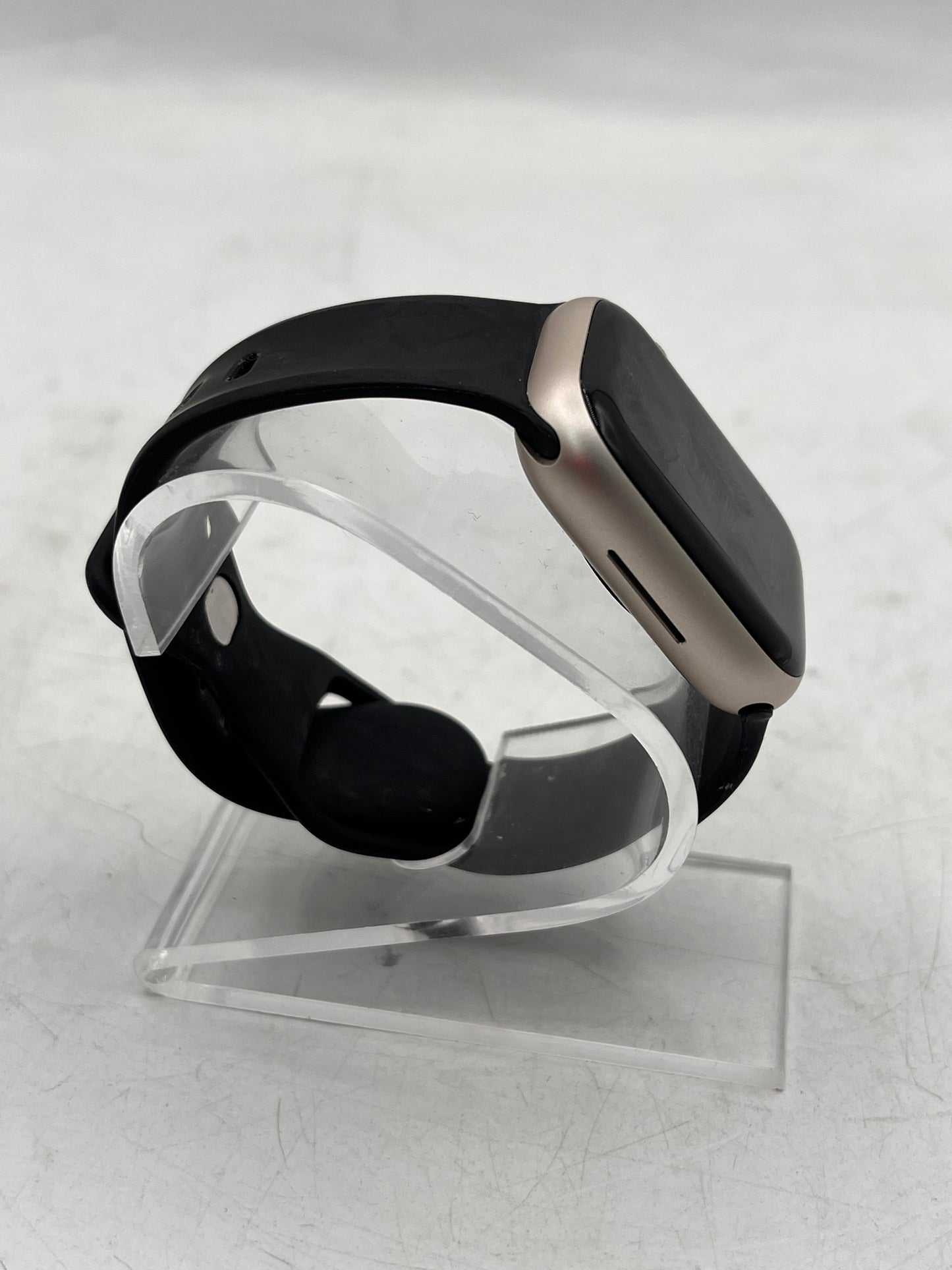 Apple Watch Series 9 Cellular A2982 (2023) 41mm GPS + Cellular Smart Watch - Black Aluminum Starlight