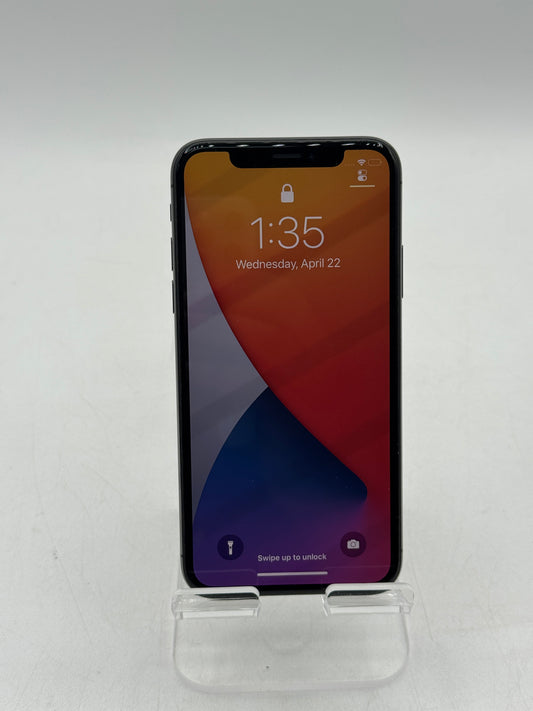 Unlocked Apple iPhone X 256GB A1865 MQA82CH/A Space Gray Battery Health 79%