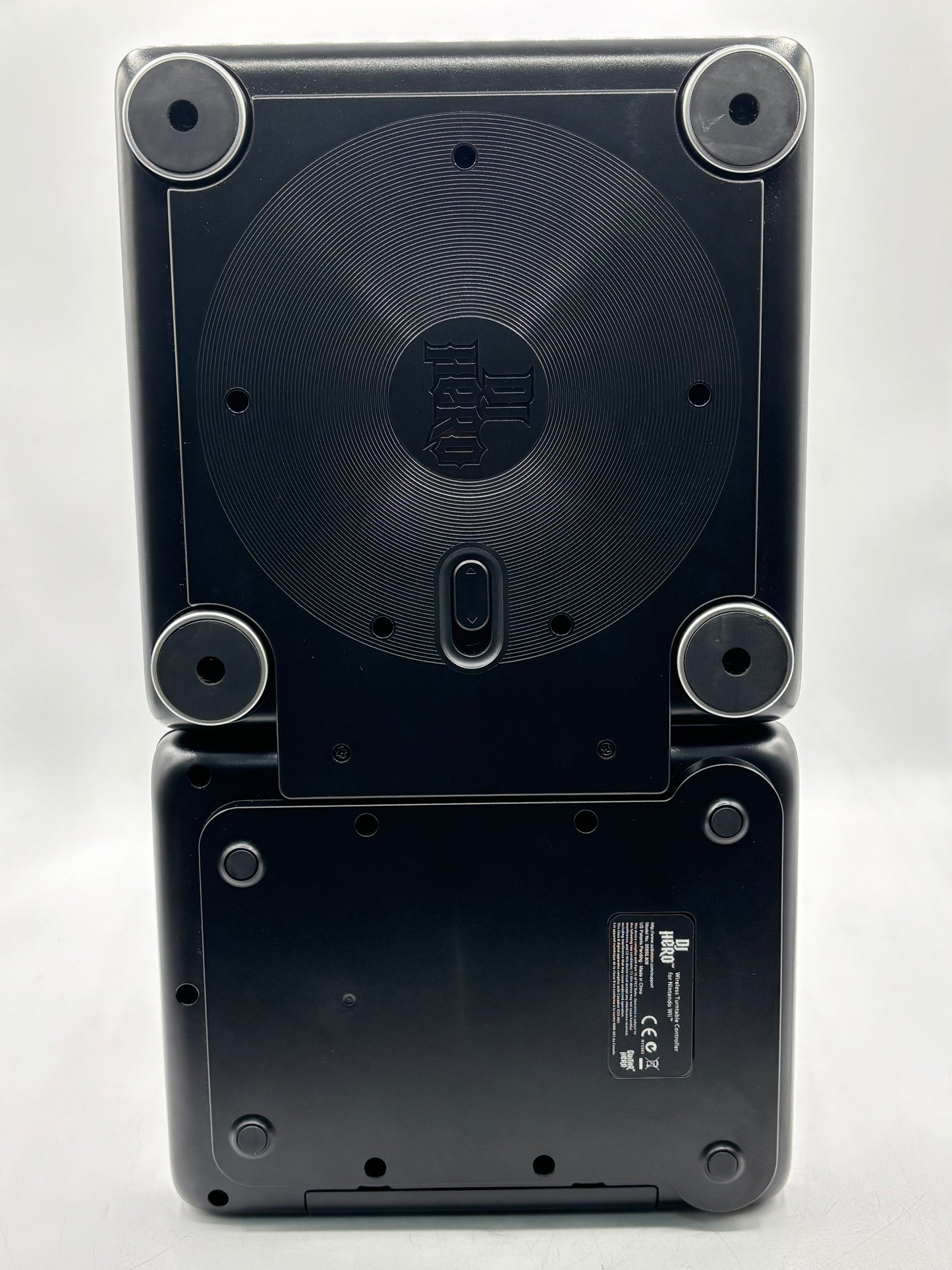 Nintendo Wii DJ Hero 2 Wireless Turntable Controller, Black