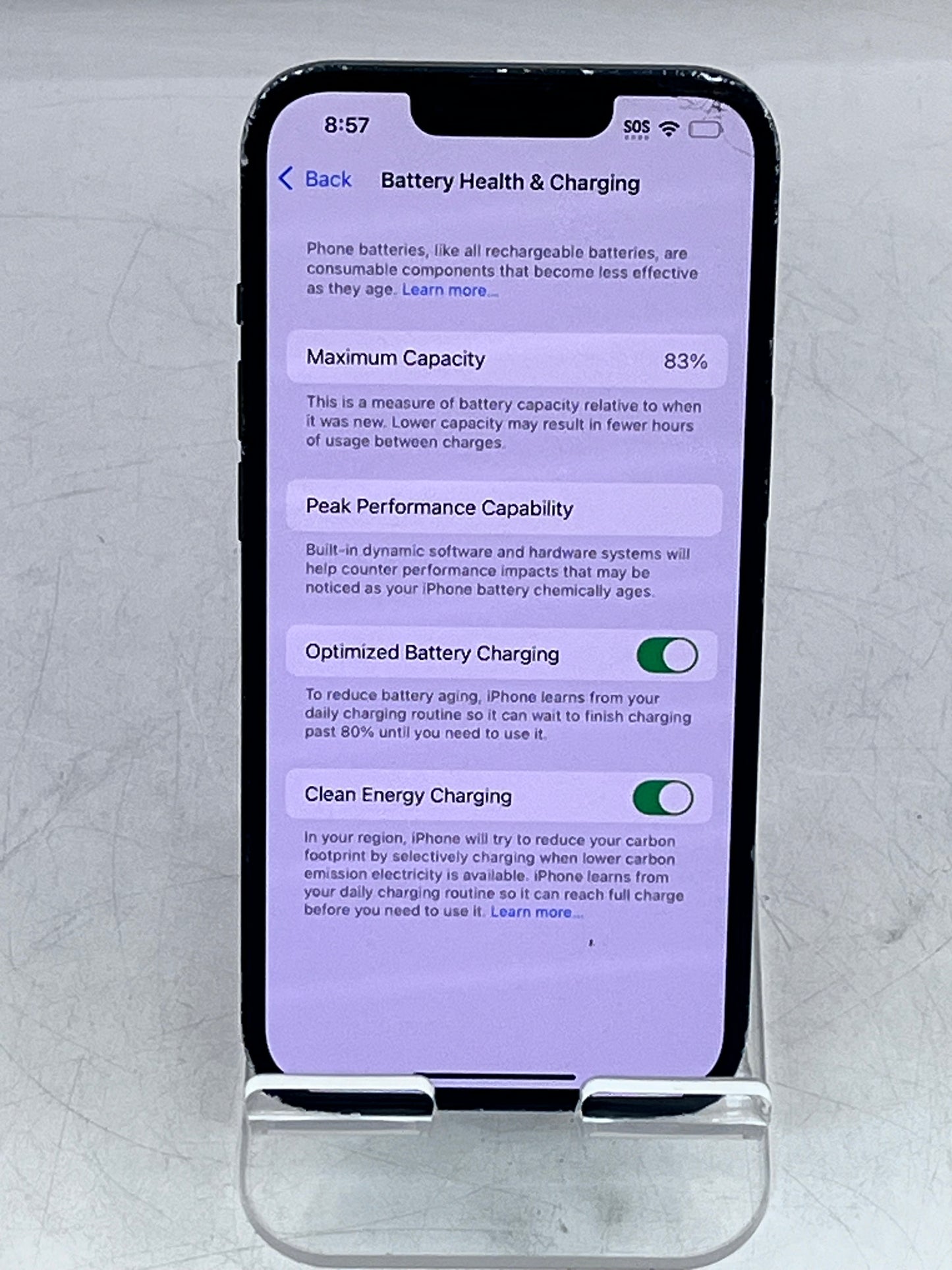 Apple iPhone 13 6.1 in A2482 MLML3LL/A 256GB Midnight Blue T-Mobile READ-  For Parts