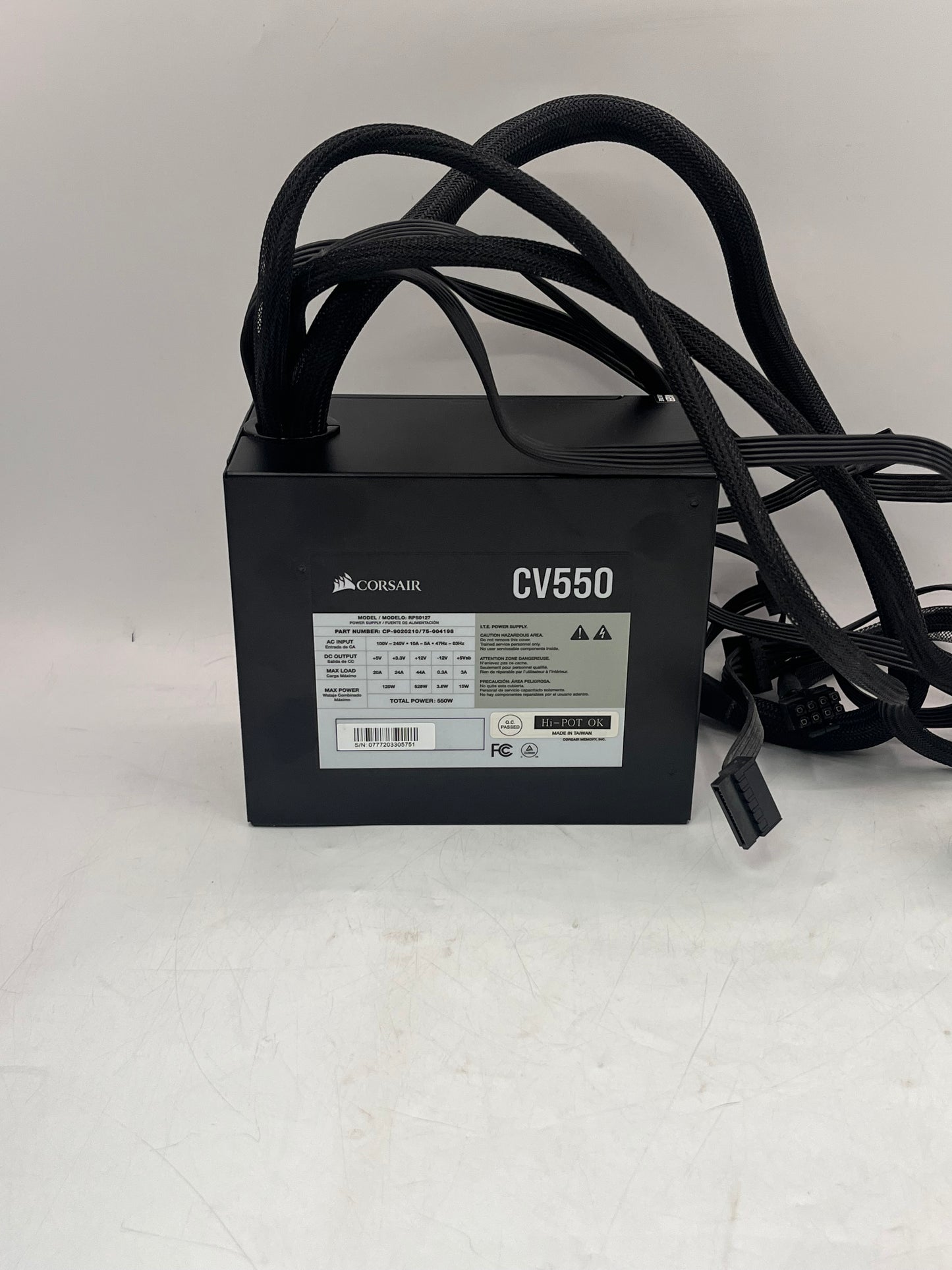 Corsair CV550 550W ATX Desktop Power Supply