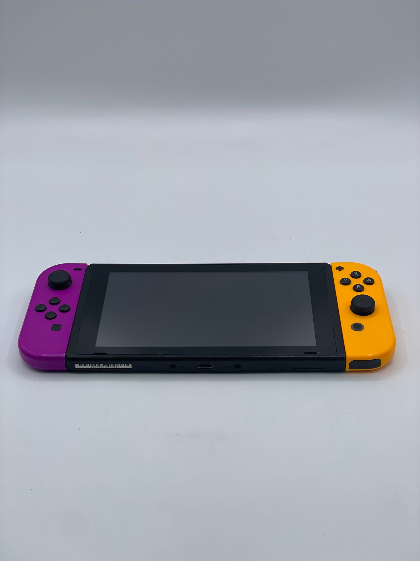 Nintendo Switch HAC-001 Handheld Video Game Console + Purple & Orange Joy-Cons