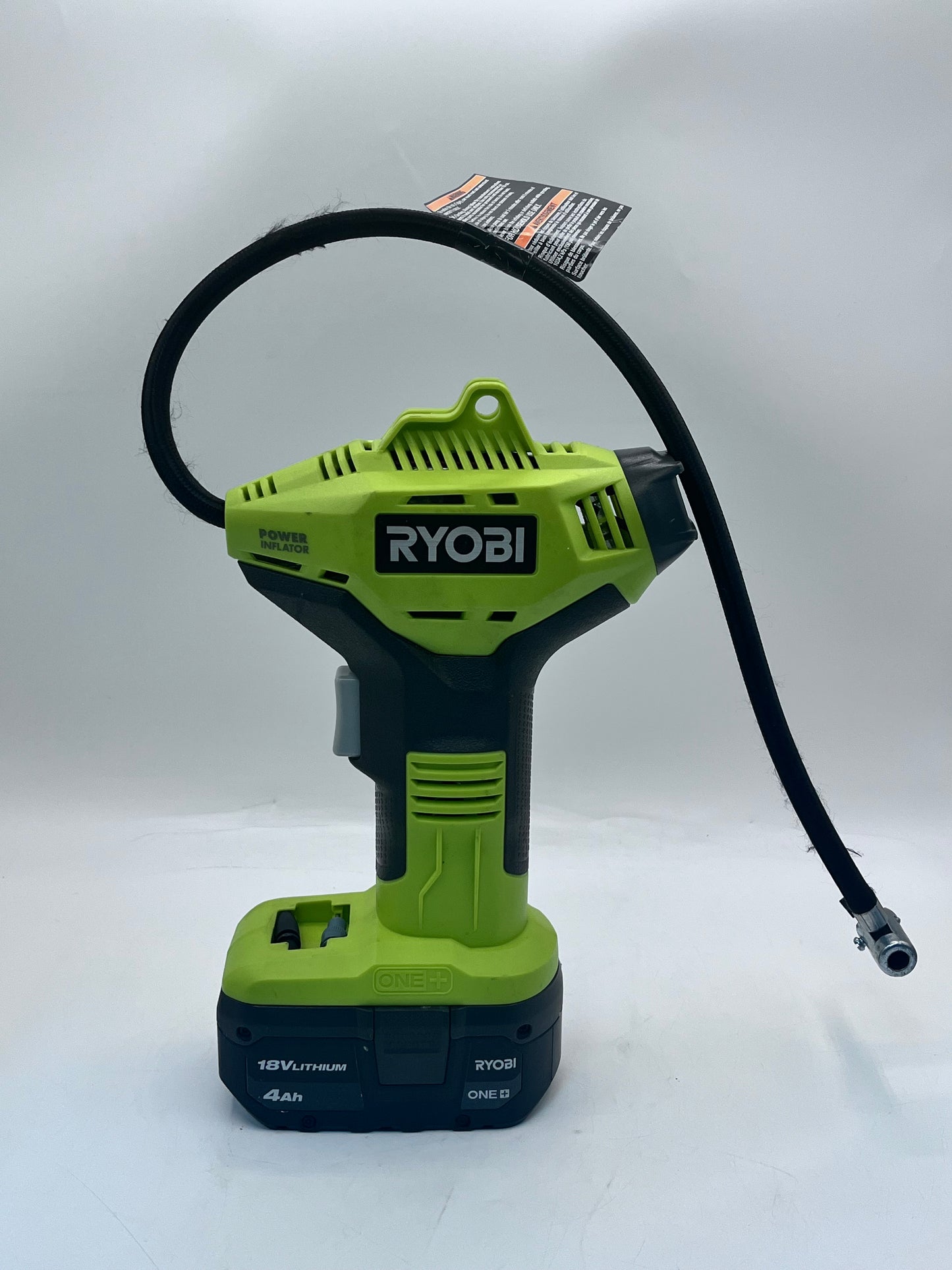 Ryobi P737d w/ 18V ONE+ Power Inflator w/ 4AH Battery Free Shipping