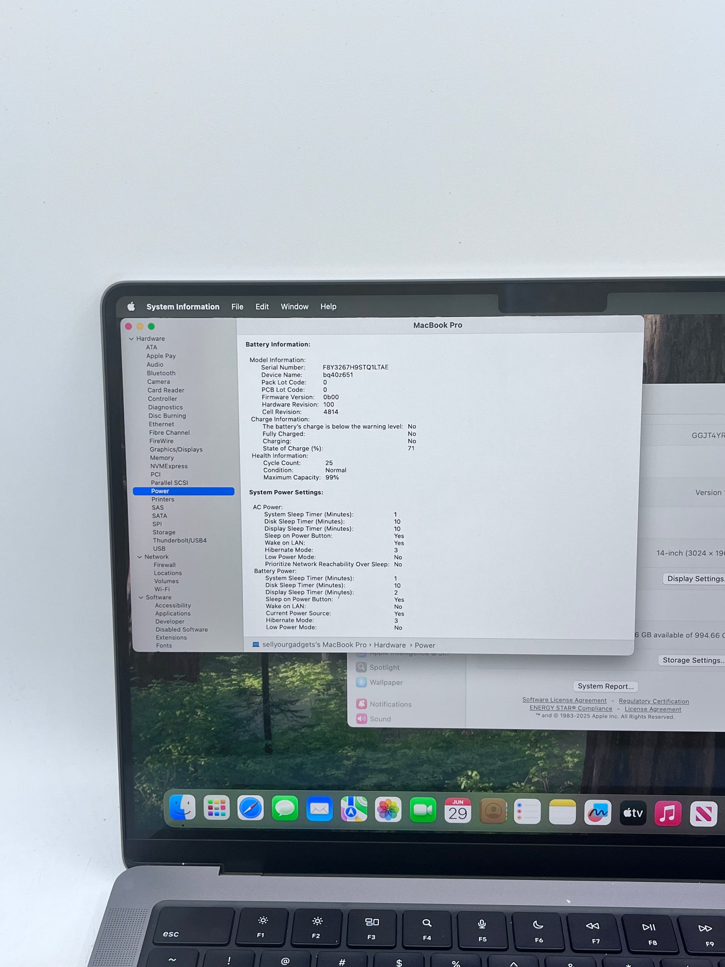 Apple 2023 MacBook Pro 14" MTL83LL/A A2918 M3 8-Core 8GB 1TB Space Gray - New Open Box