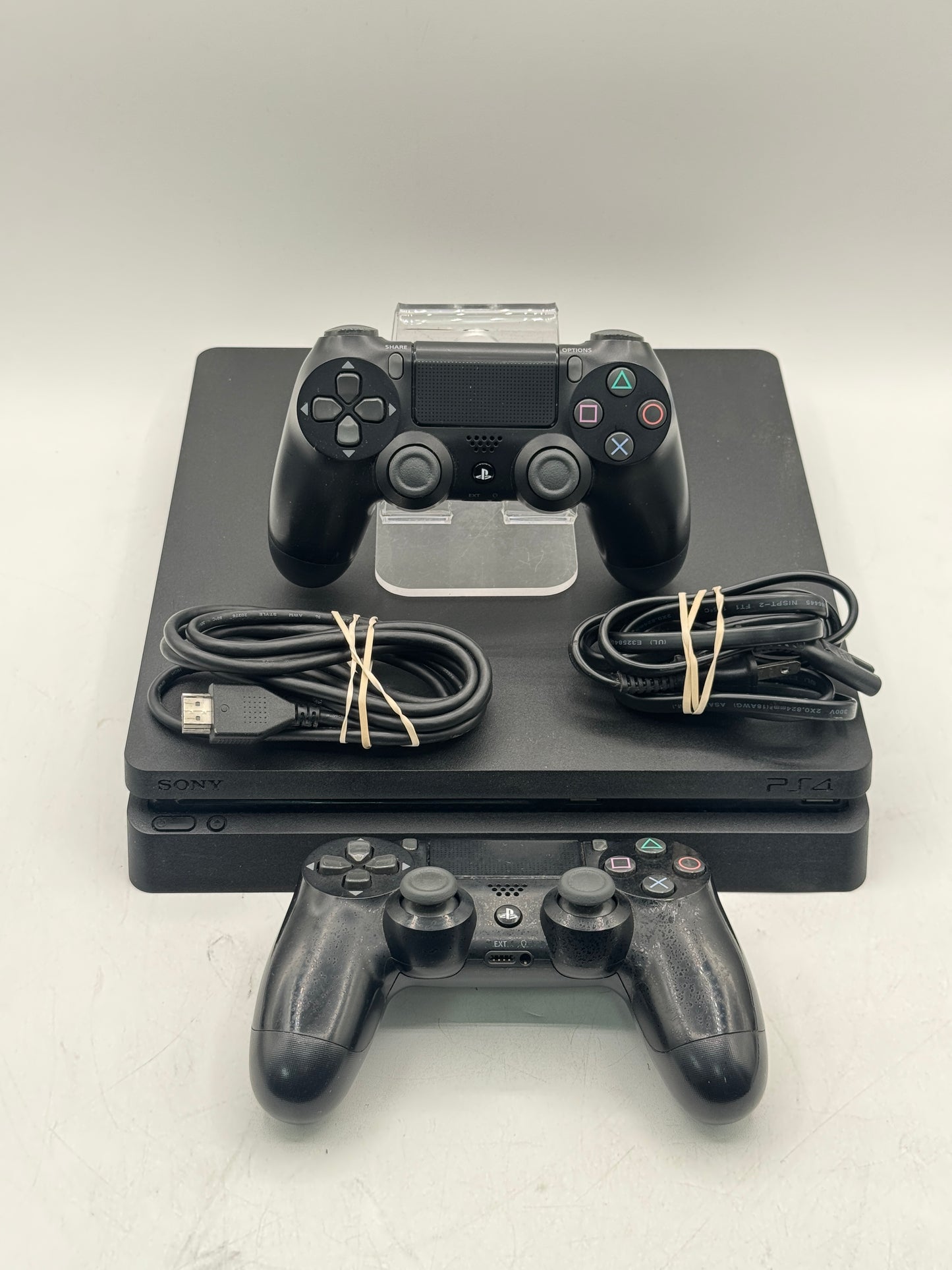 Sony PlayStation 4 Slim CUH-2215B 1TB Black Console with 2 Controllers Free Shipping