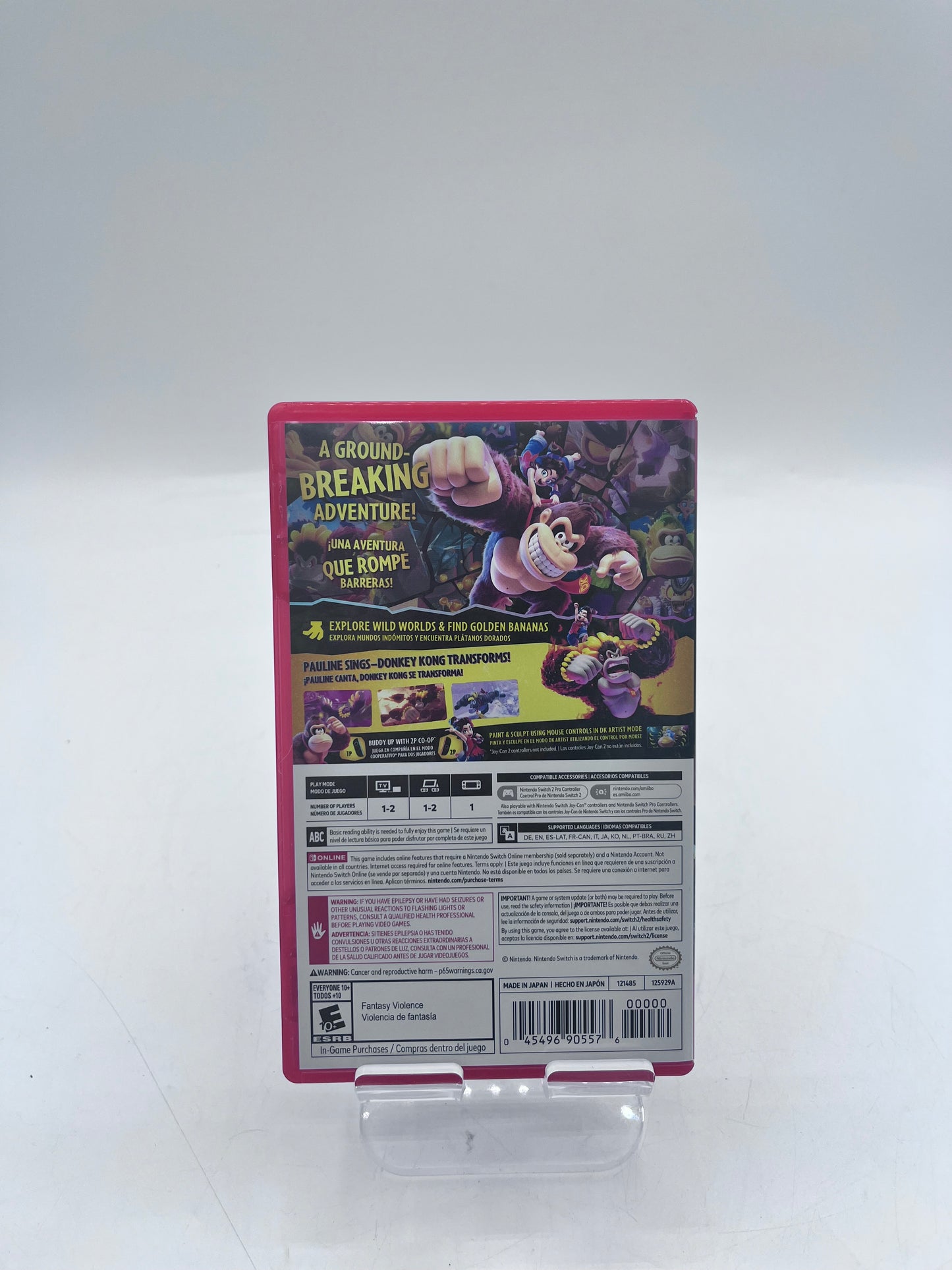 Nintendo Switch 2 Donkey Kong Bananza Video Game