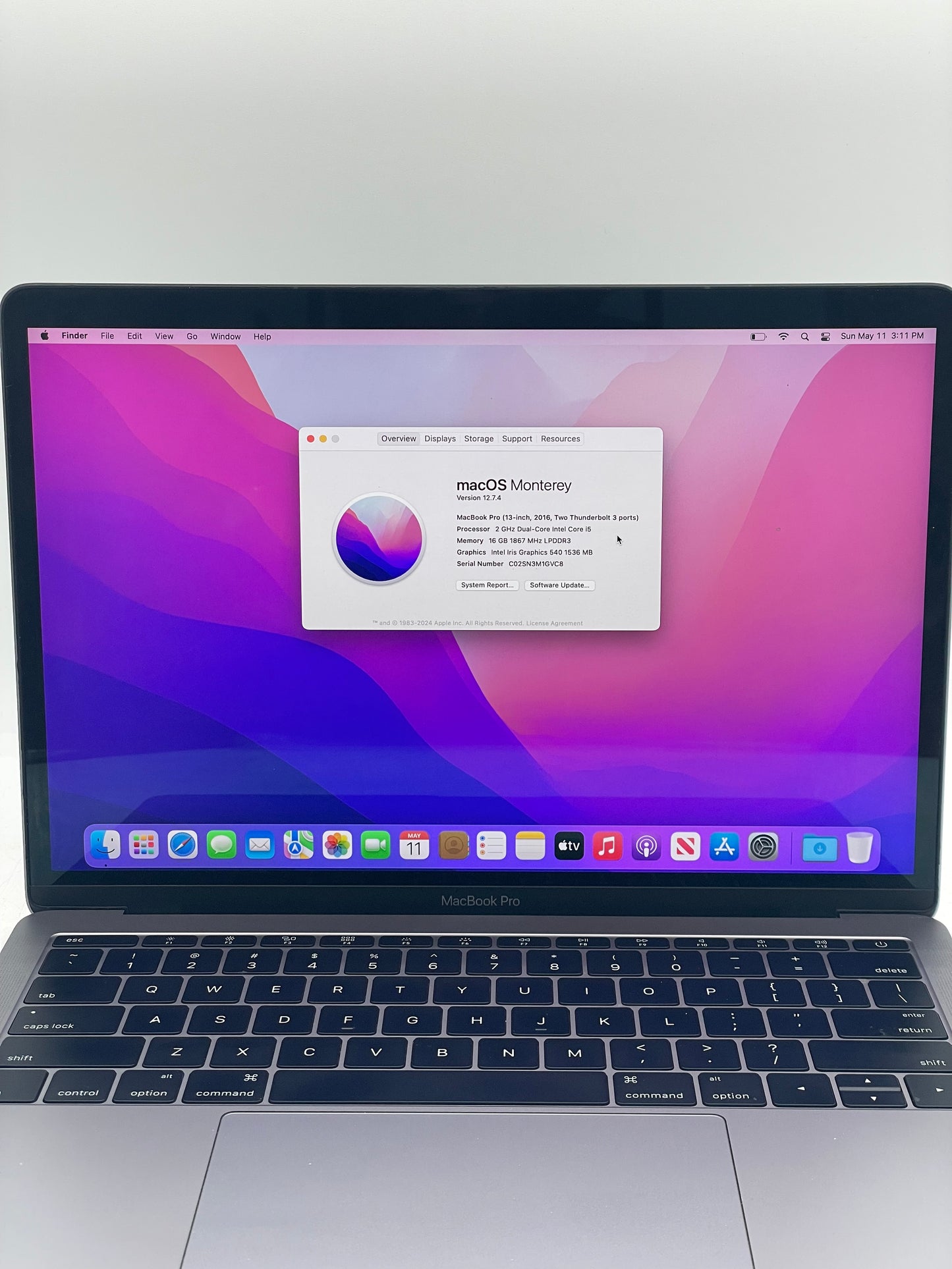Apple MacBook Pro 13" A1708 2017 - i5 | 8GB | 256GB - Space Gray