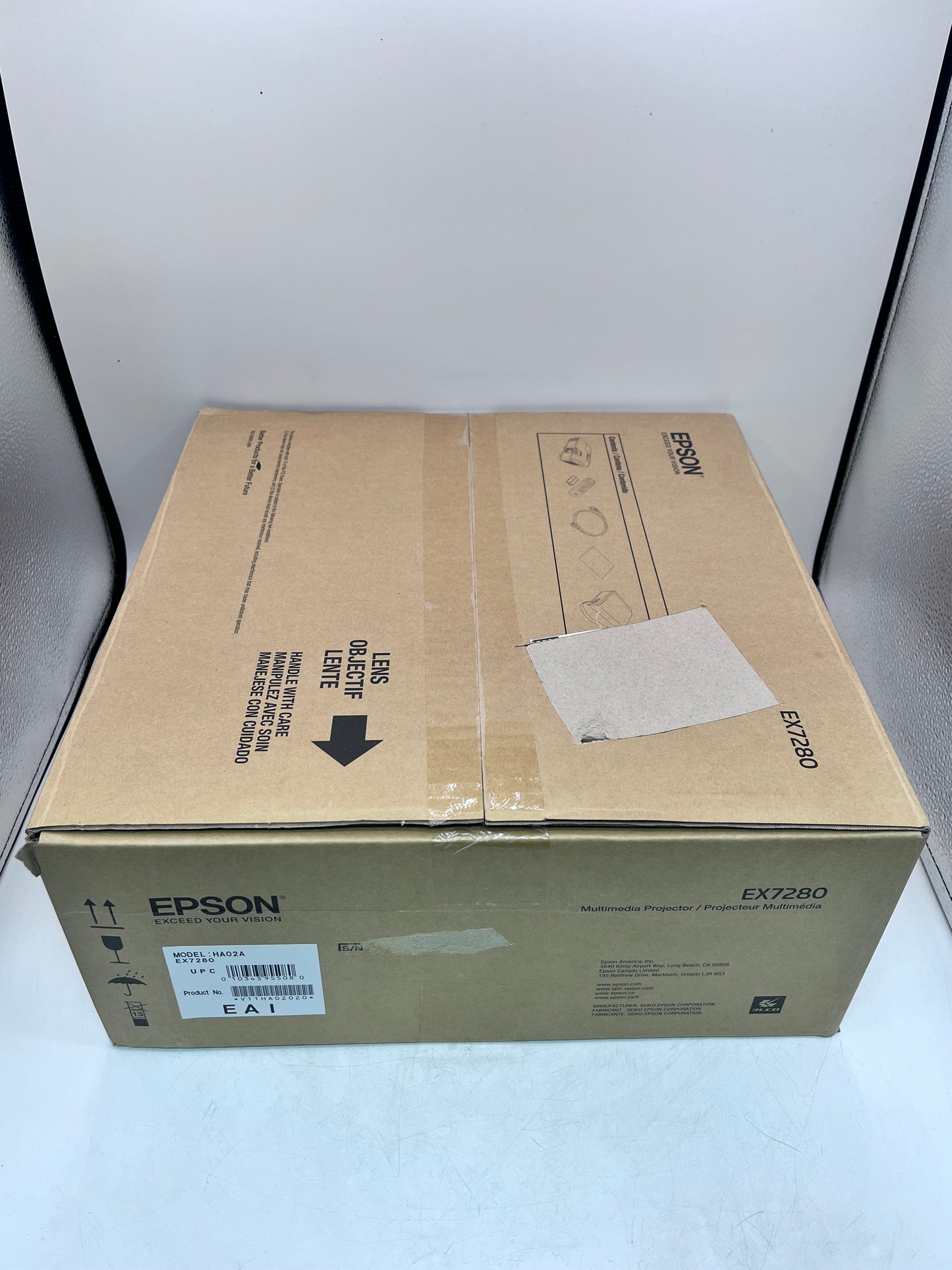 Epson Pro EX7280 Projector 4000 ANSI Lumens - White