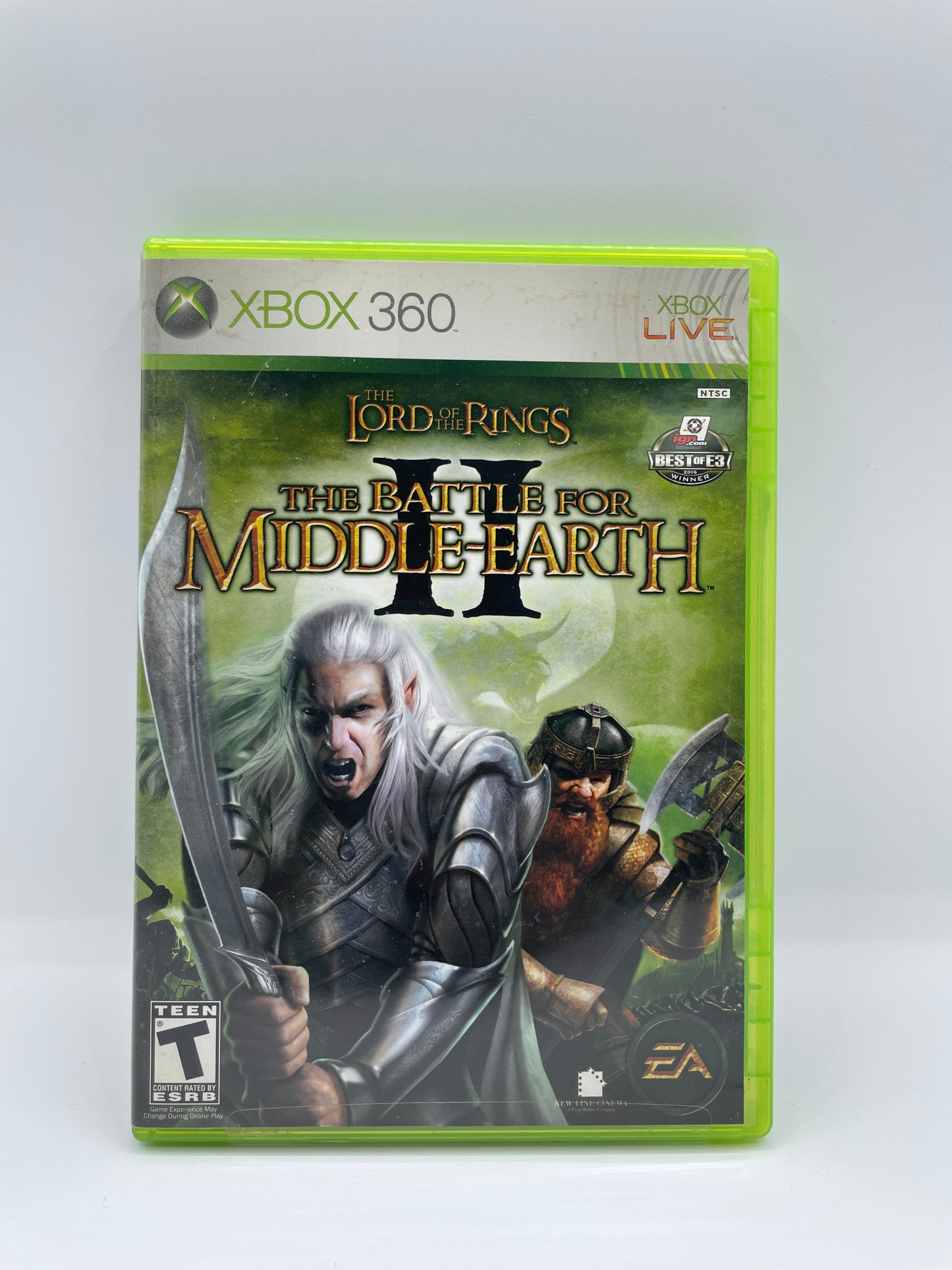 Xbox 360 Lord of the Rings: Battle for Middle Earth II - Used with Box
