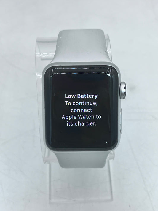 Apple Watch Series 3 38mm -Silver with White Band(GPS+Cellular)