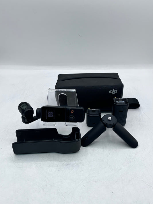 DJI Osmo Pocket 3 Action Camera Ultra HD 4x Zoom - Black