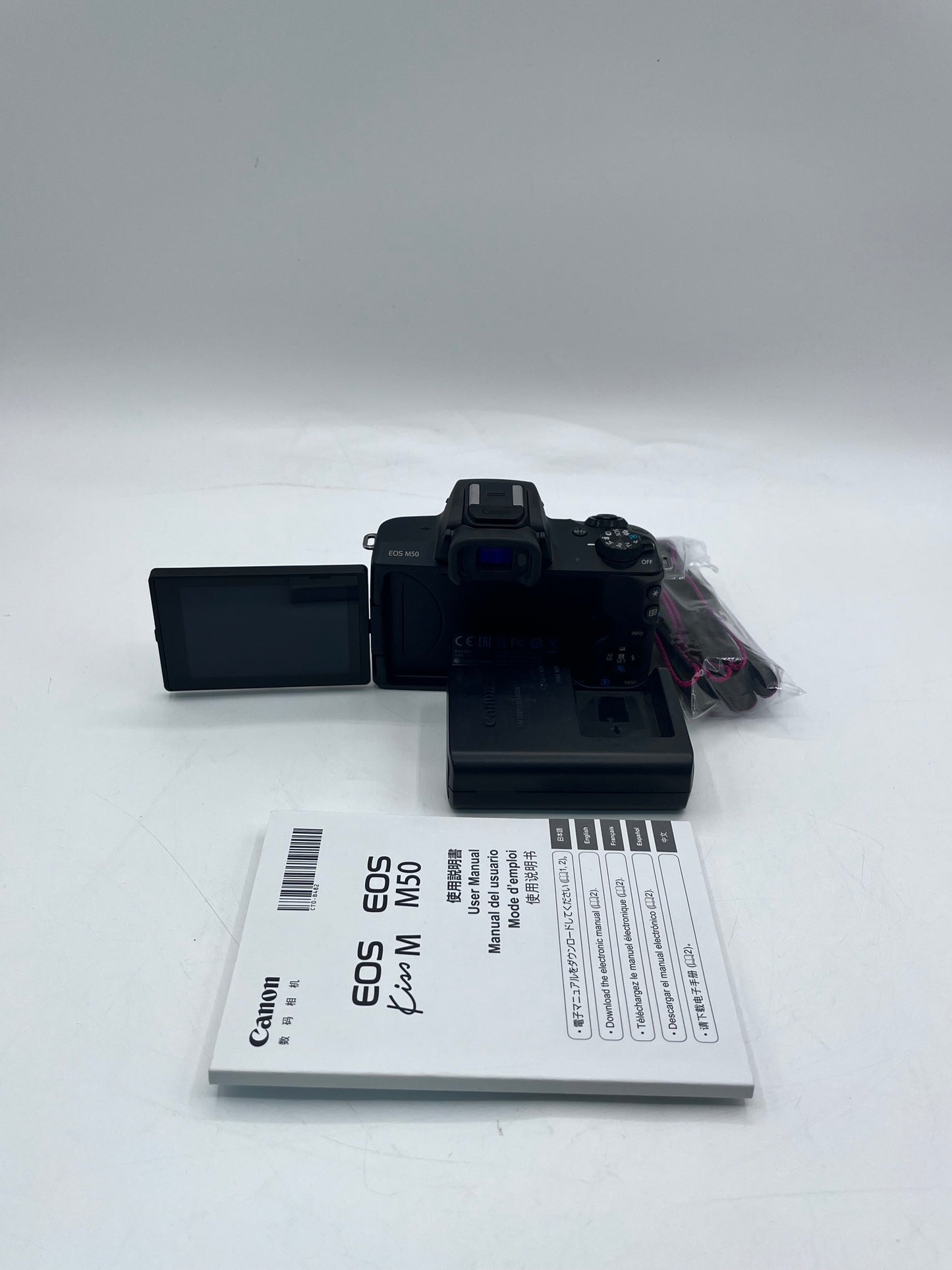 Canon EOS M50 24.1MP Mirrorless Camera with Battery and Charger Free Shipping