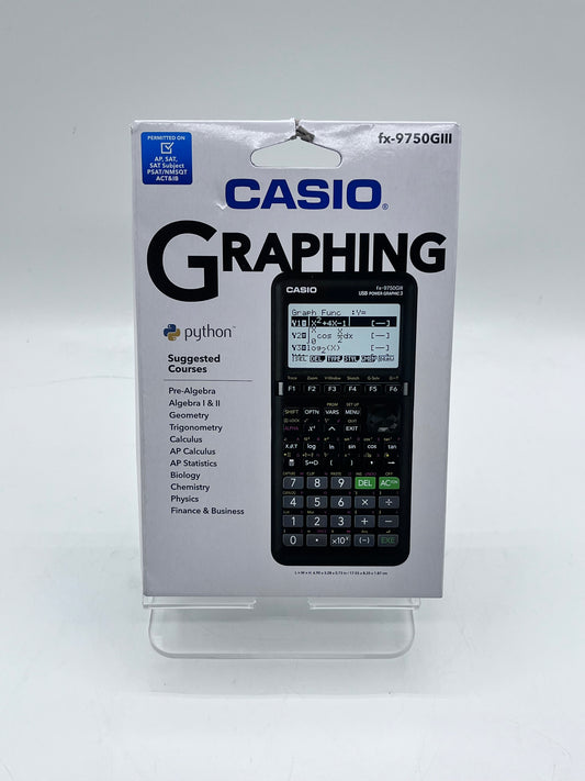 Casio FX-9750GIII Graphing Calculator - Black