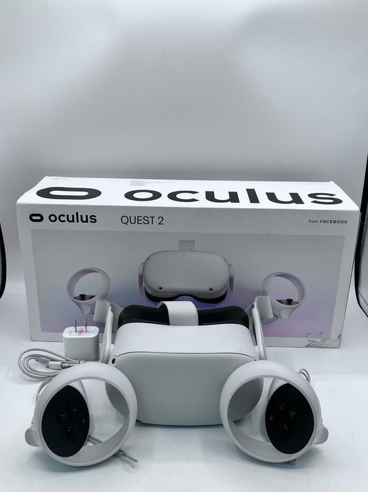 Meta Oculus Quest 2 128GB Advanced All-In-One VR Headset - White Free Shipping