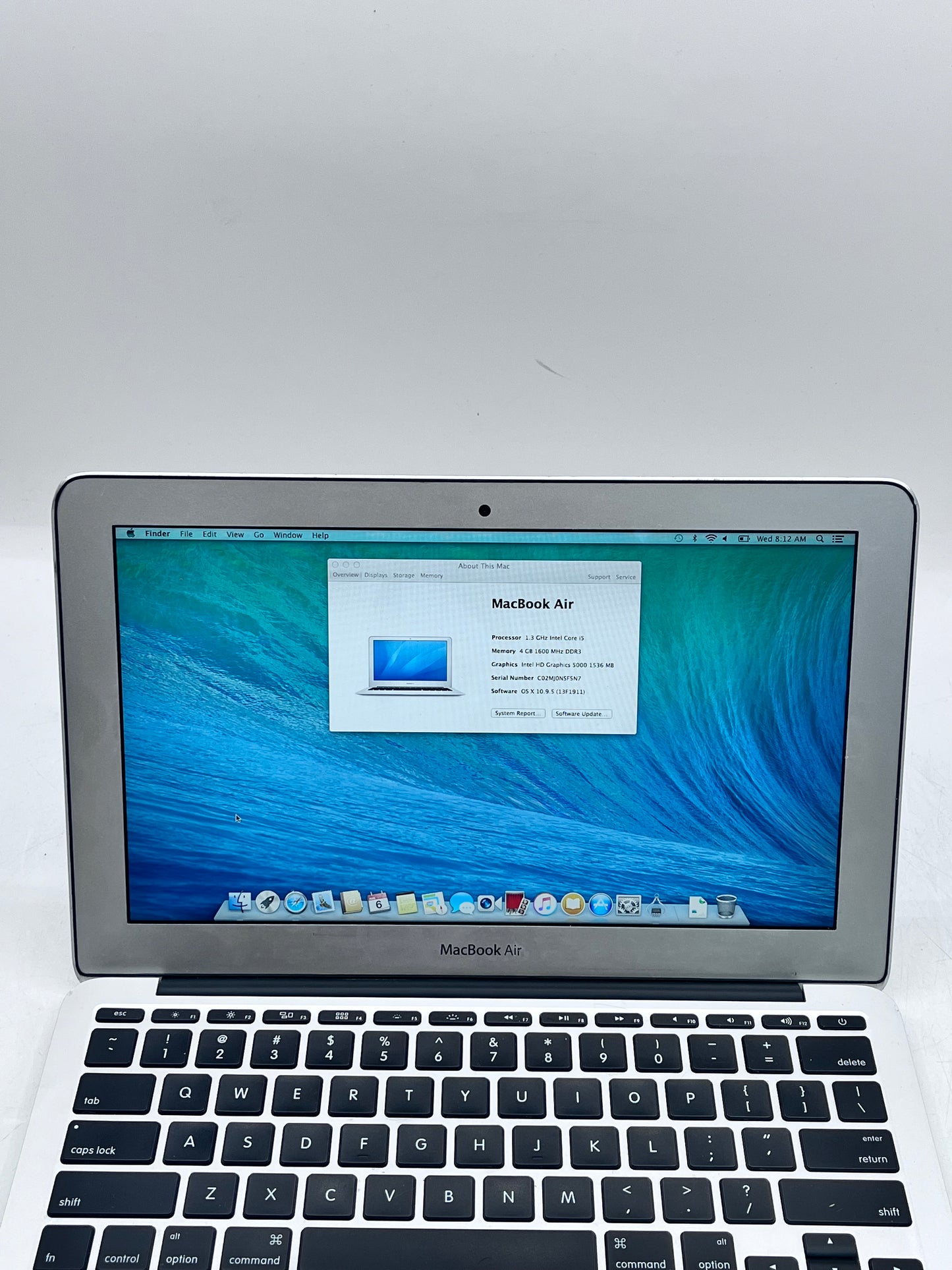 Apple MacBook Air A1465 Mid 2013 11.6"  Core i5 1.4GHz 4GB 128GB - Silver