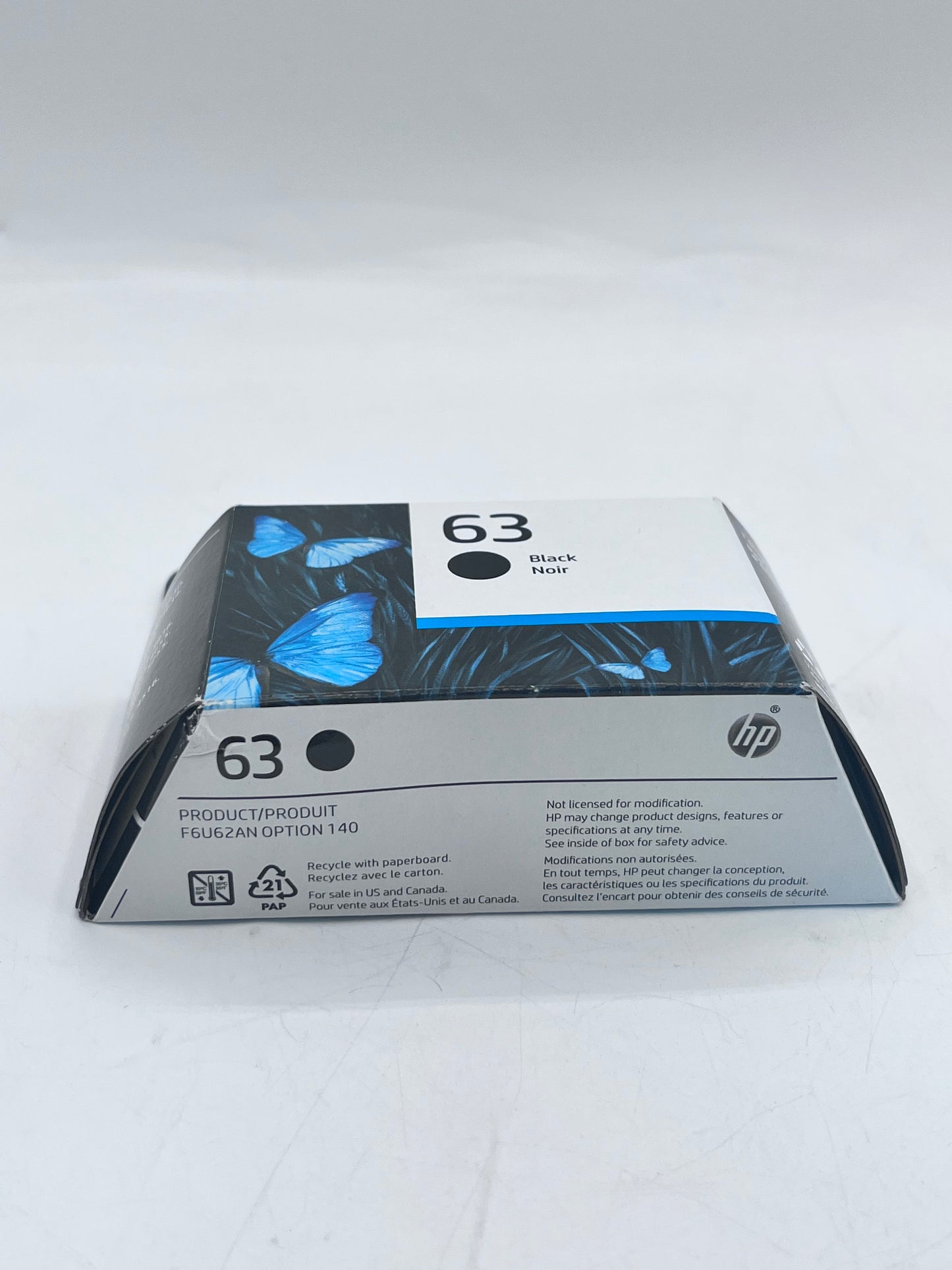 HP 63 Black Printer Toner