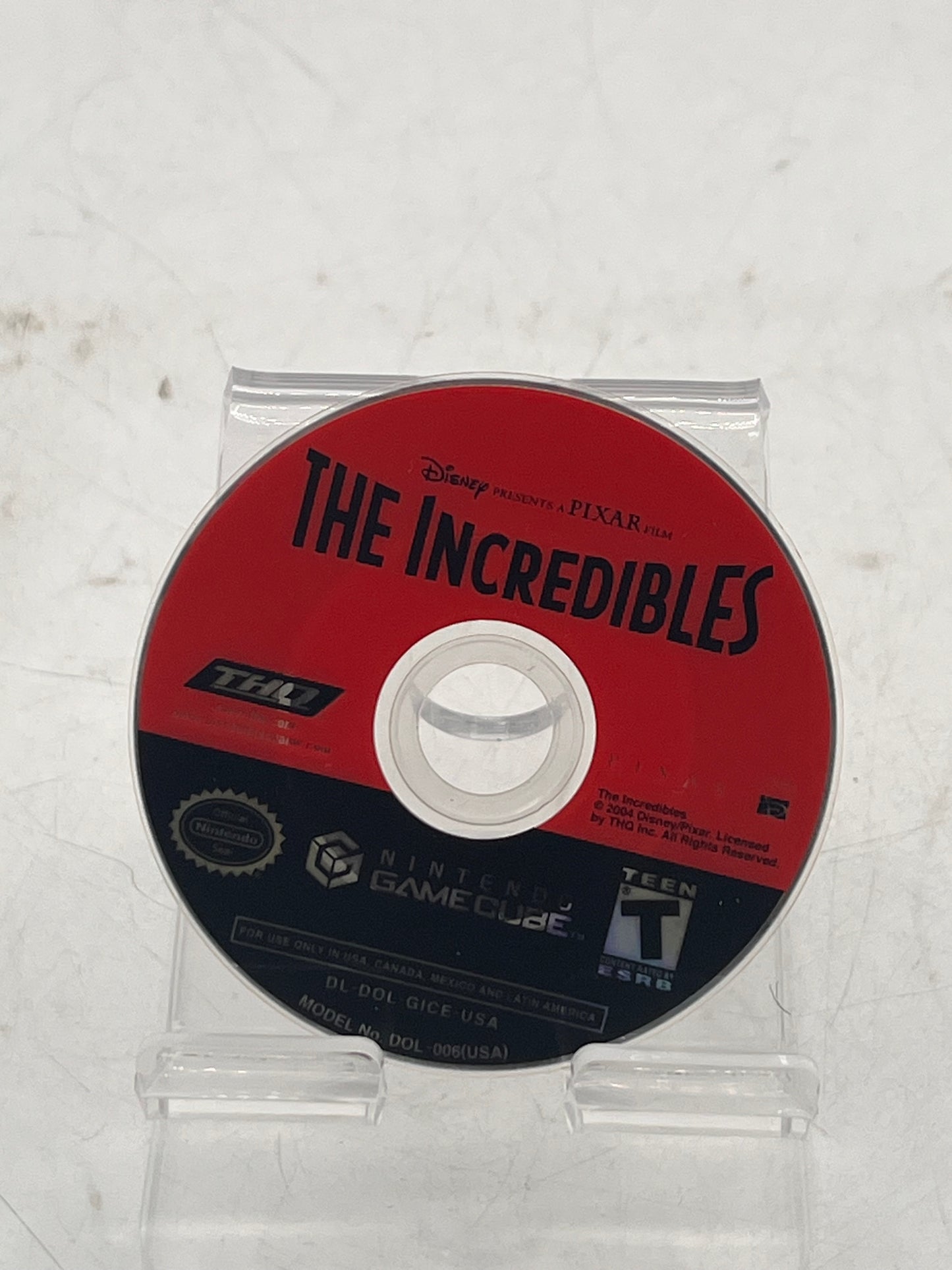 Nintendo Gamecube The Incredibles Game - Free Shipping!