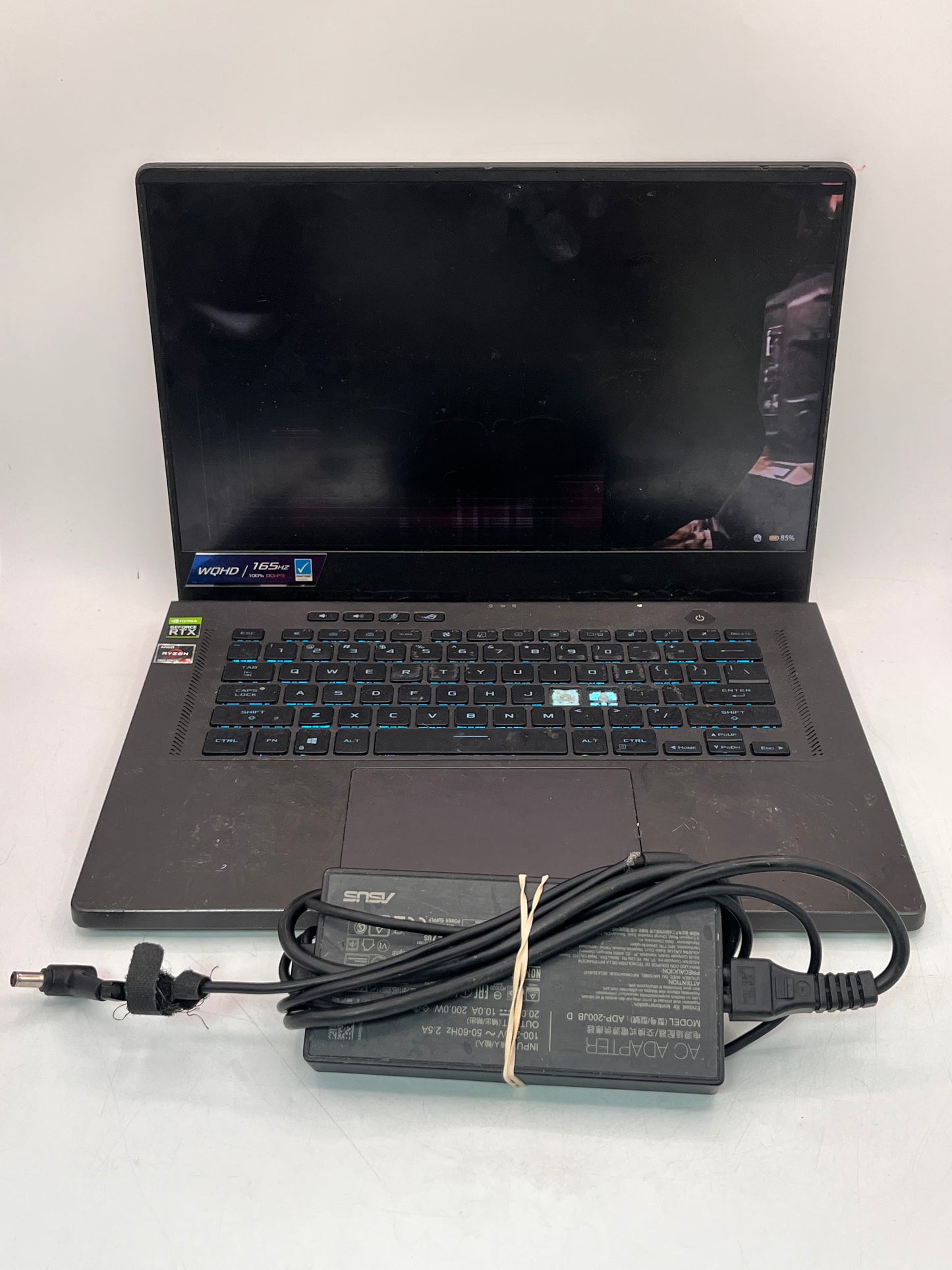 Asus ROG Zephyrus G15 GA503R 15.6" Gaming Laptop Ryzen 9 RTX 3070 16GB 1TB Broken