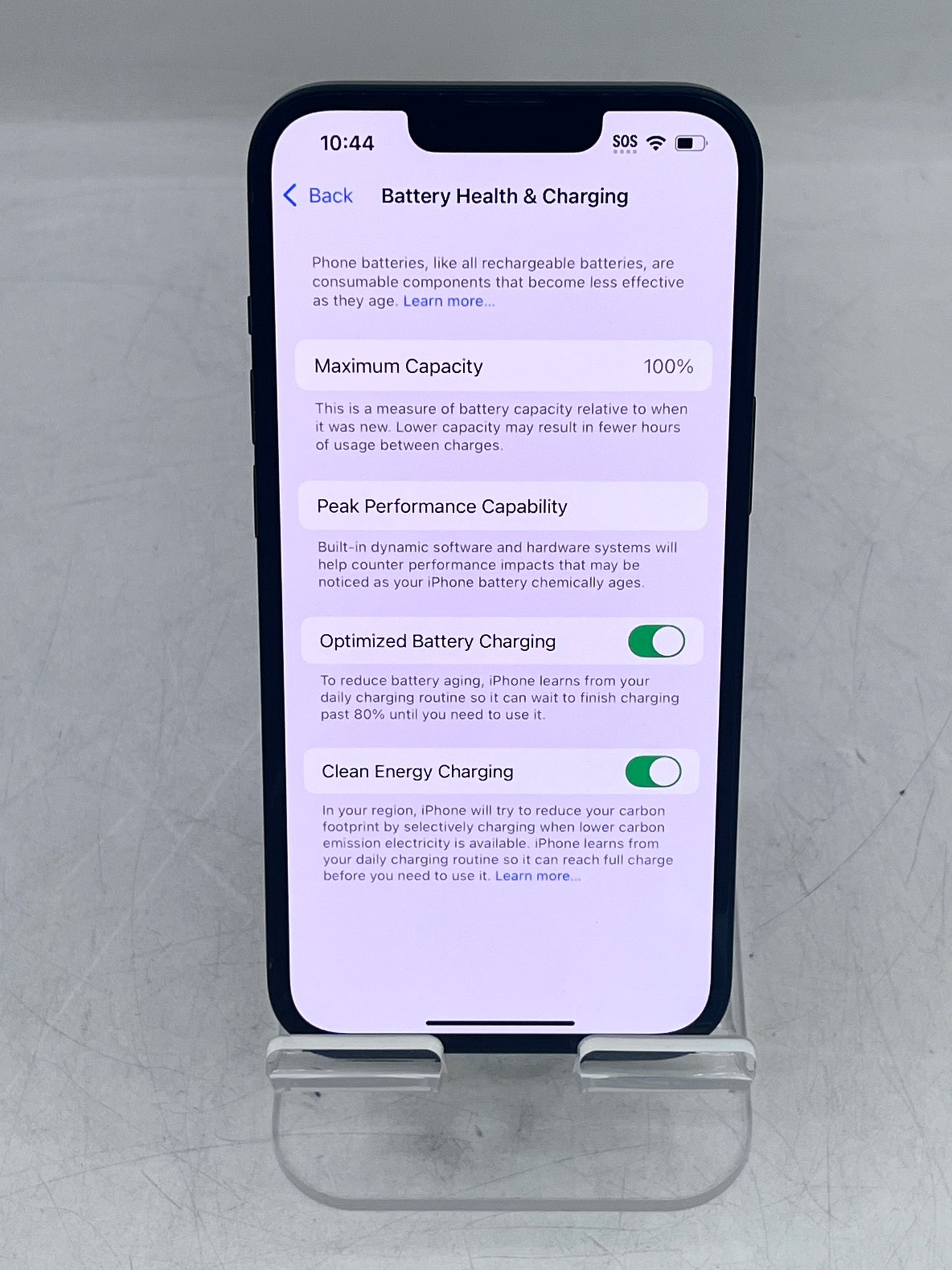 Unlocked Apple iPhone 13 MLML3LL/A A2482 128GB 100% BH - MIDNIGHT