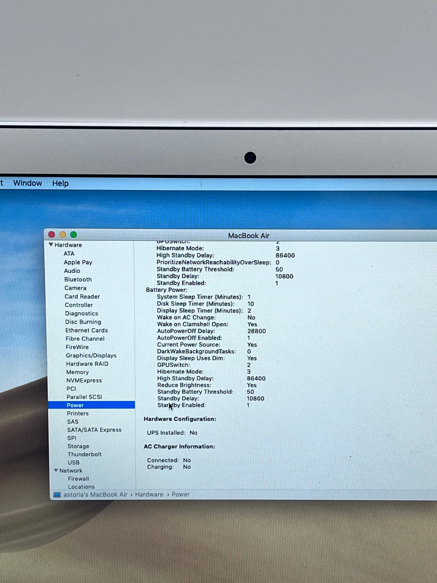 Apple MacBook Air 13" A1466 2017  Core i5 8GB 128GB -  Silver