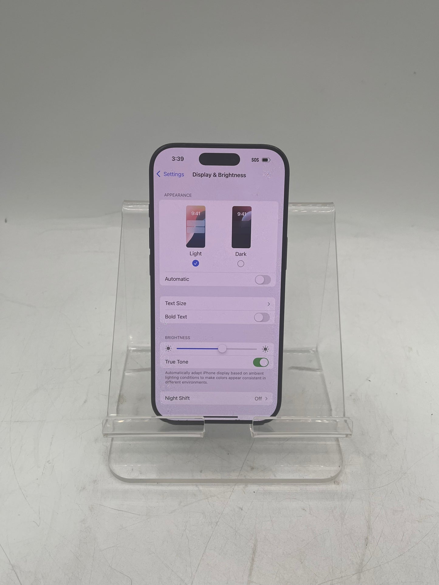 Unlocked Apple iPhone 16 Pro 256GB MYMG3LL/A A3083  Space Black 91% Battery Health