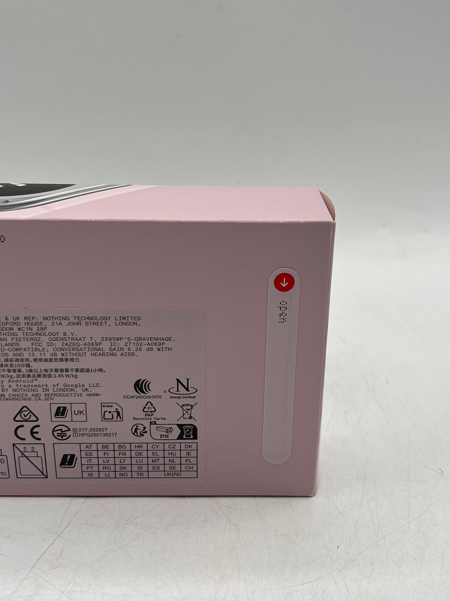 Unlocked Nothing 4A A069P  PRO Cell Phone 12GB 256GB Pink