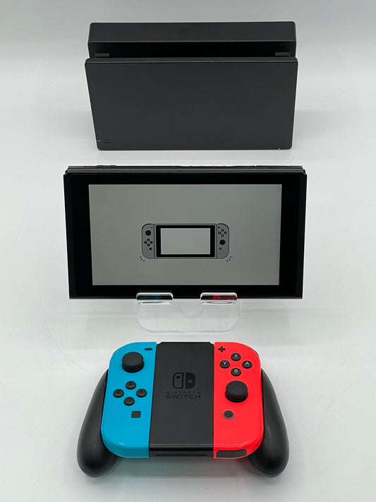 Nintendo Switch Model HAC-001 Handheld Console - Black With Extras!
