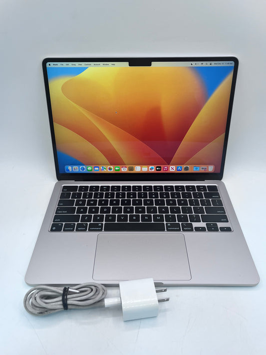 2022 Apple MacBook Air 13" M2 A2681 8C CPU 8C GPU 8GB 256GB Starlight 95CC