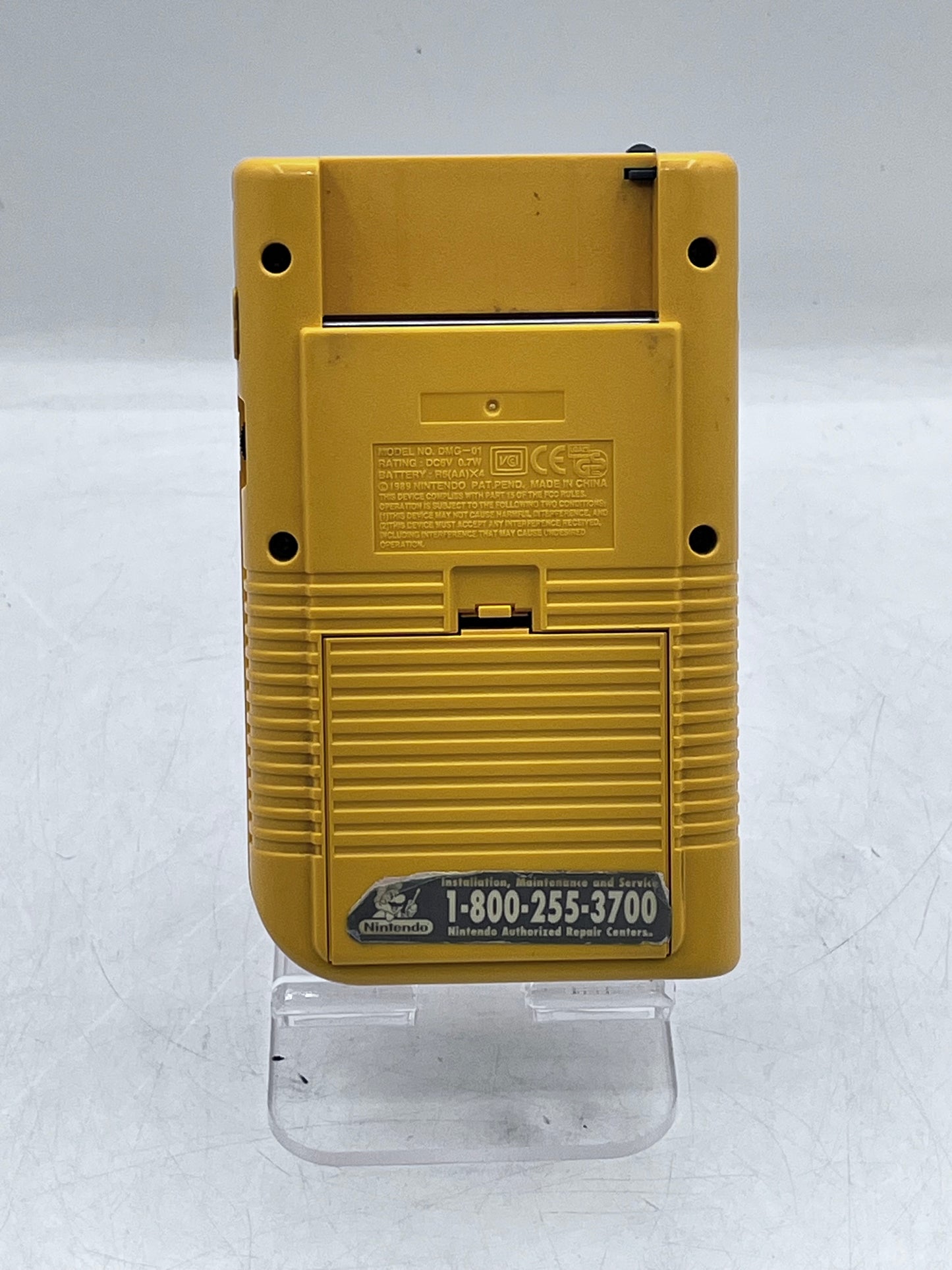 Nintendo Game Boy Original YELLOW Play it Loud DMG-01 100% OEM - Tested Working