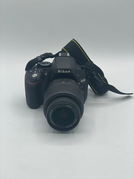 Nikon D5200 24.1MP Digital SLR Camera Body & AF-S NIKKOR 18-55MM Lens TESTED